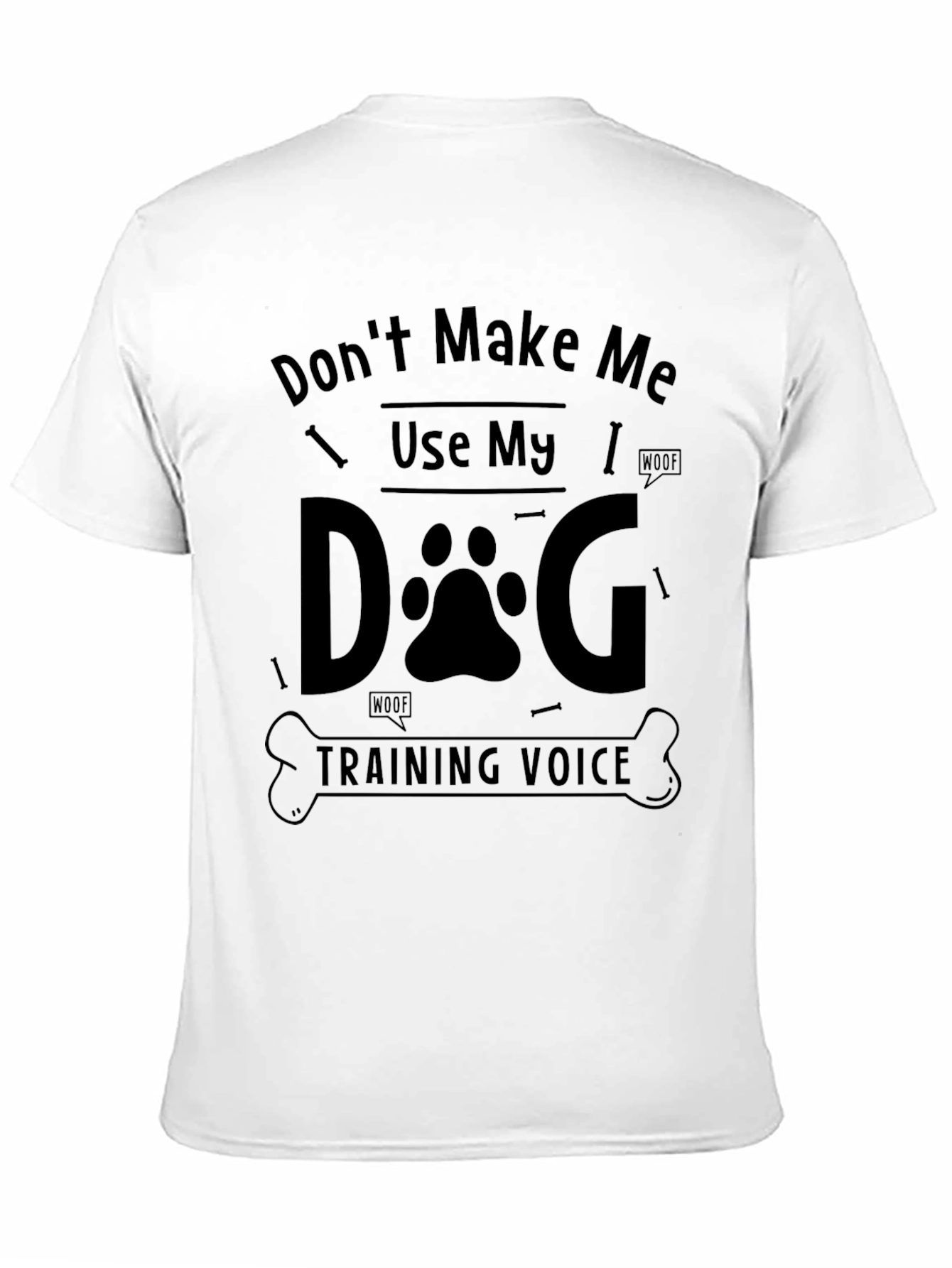 Dog Training Voice Novelty T-Shirt