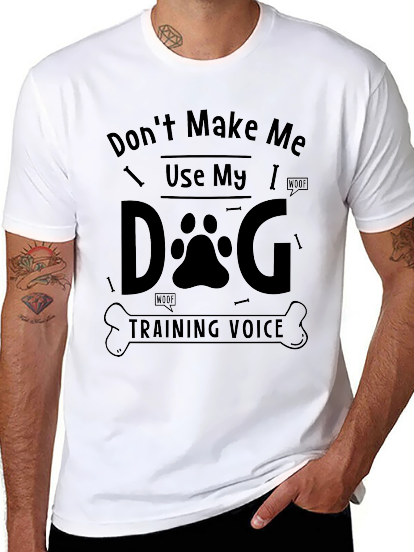 Dog Training Voice Novelty T-Shirt