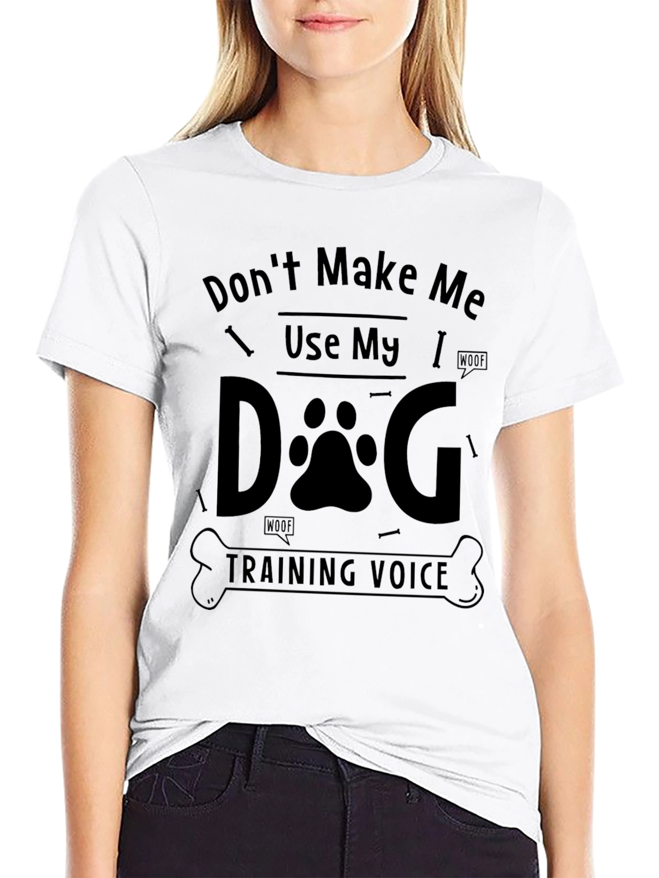 Dog Training Voice Novelty T-Shirt