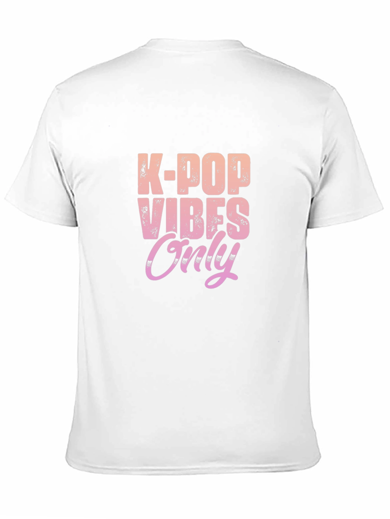 K-Pop Vibes Only Graphic T-Shirt