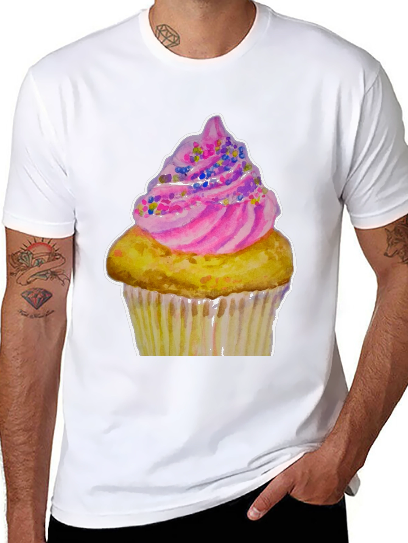 Cupcake Graphic T-Shirt