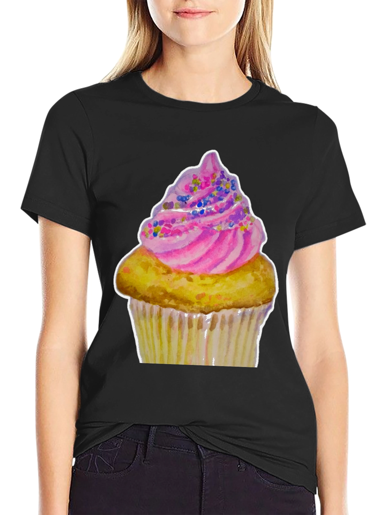 Cupcake Graphic T-Shirt