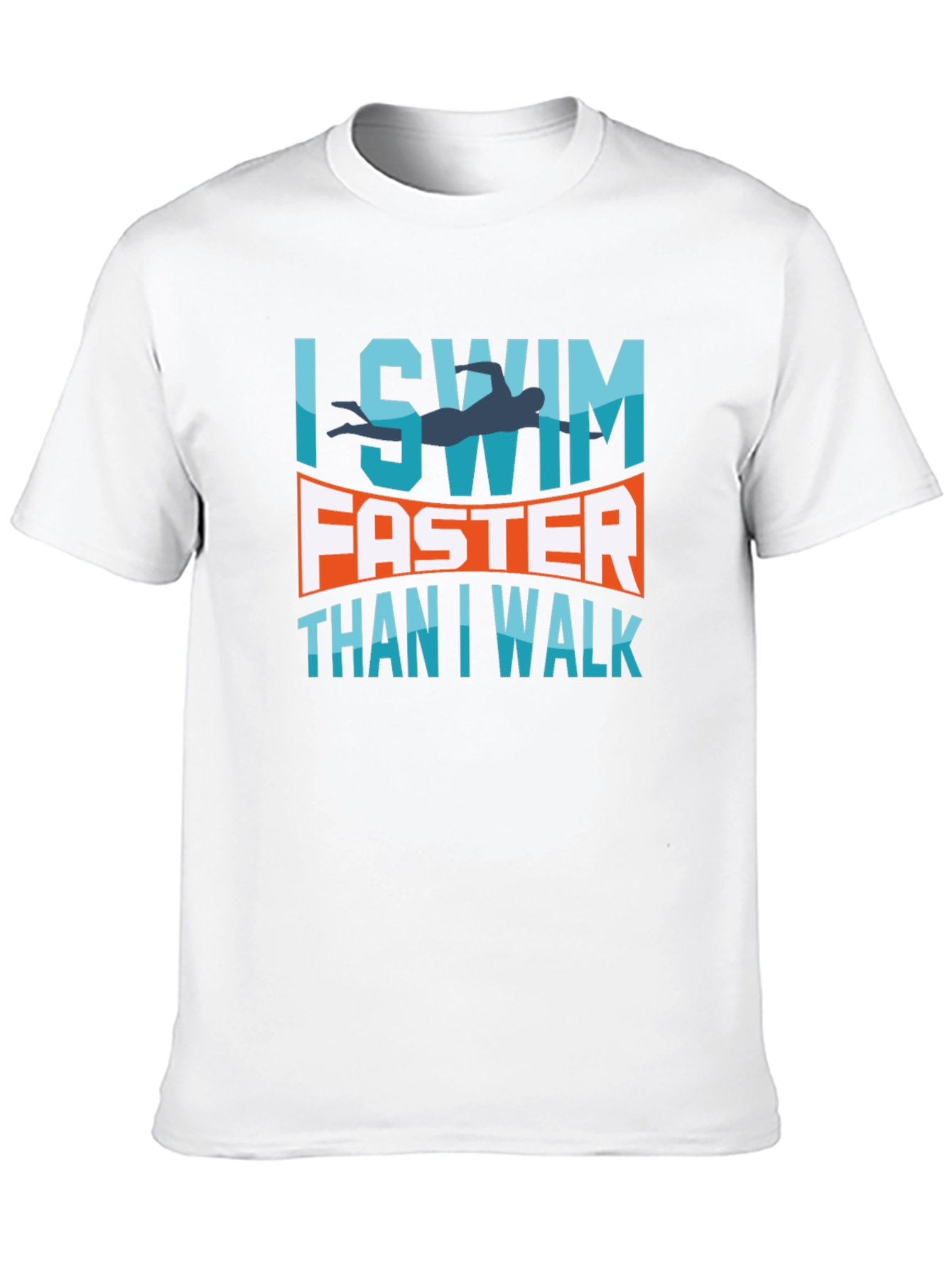 I Swim Faster Than I Walk T-Shirt