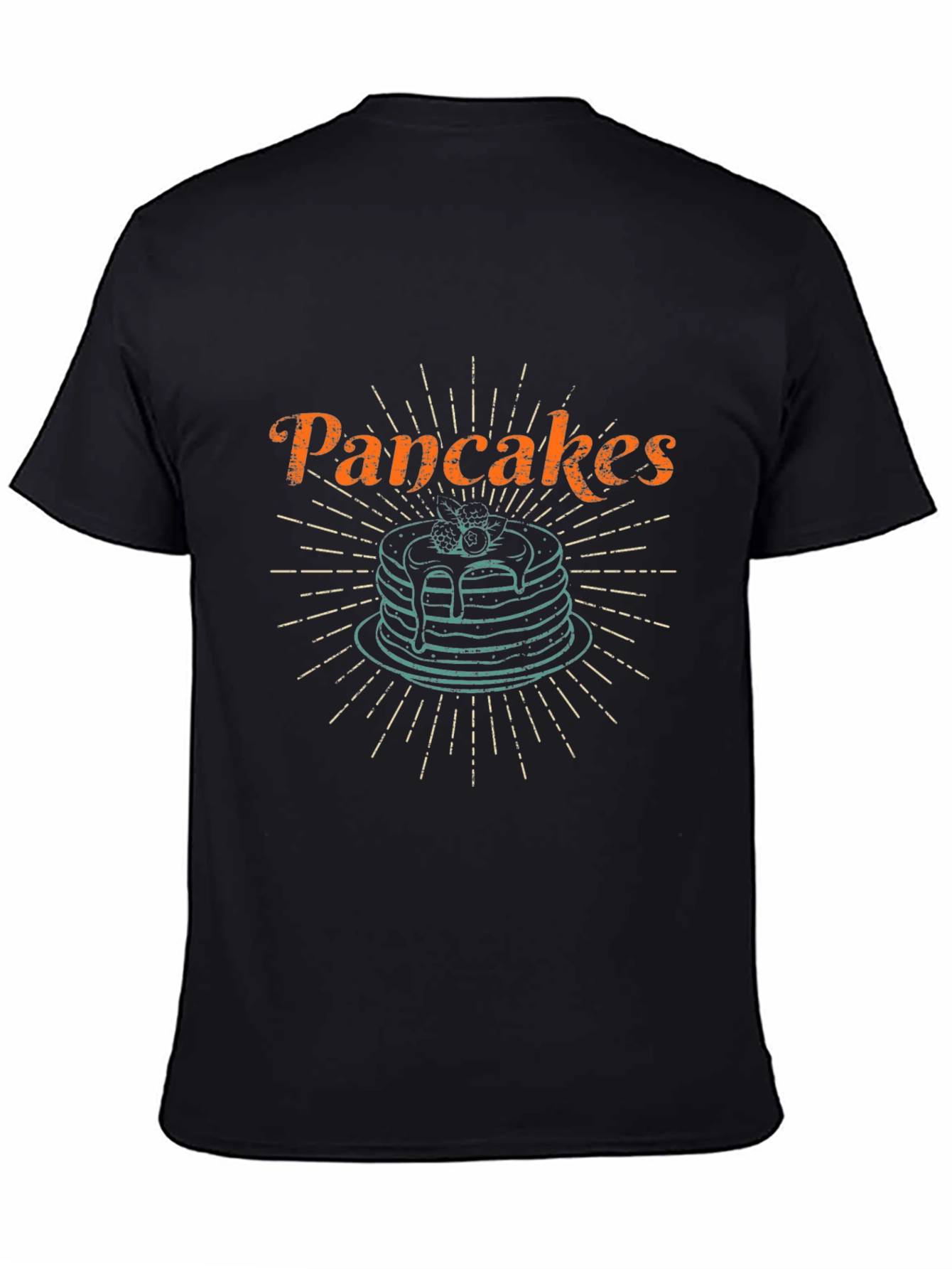 Pancakes Graphic Tee - Breakfast Lover Shirt