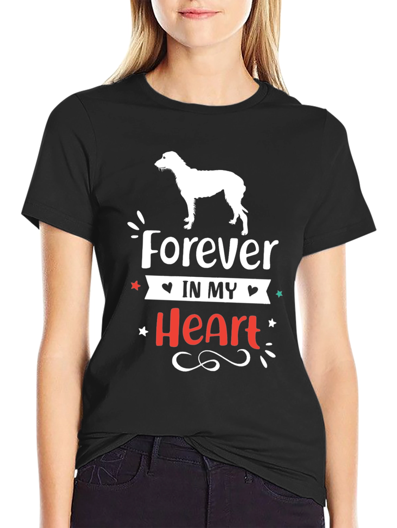 Forever in My Heart Dog Graphic Tee