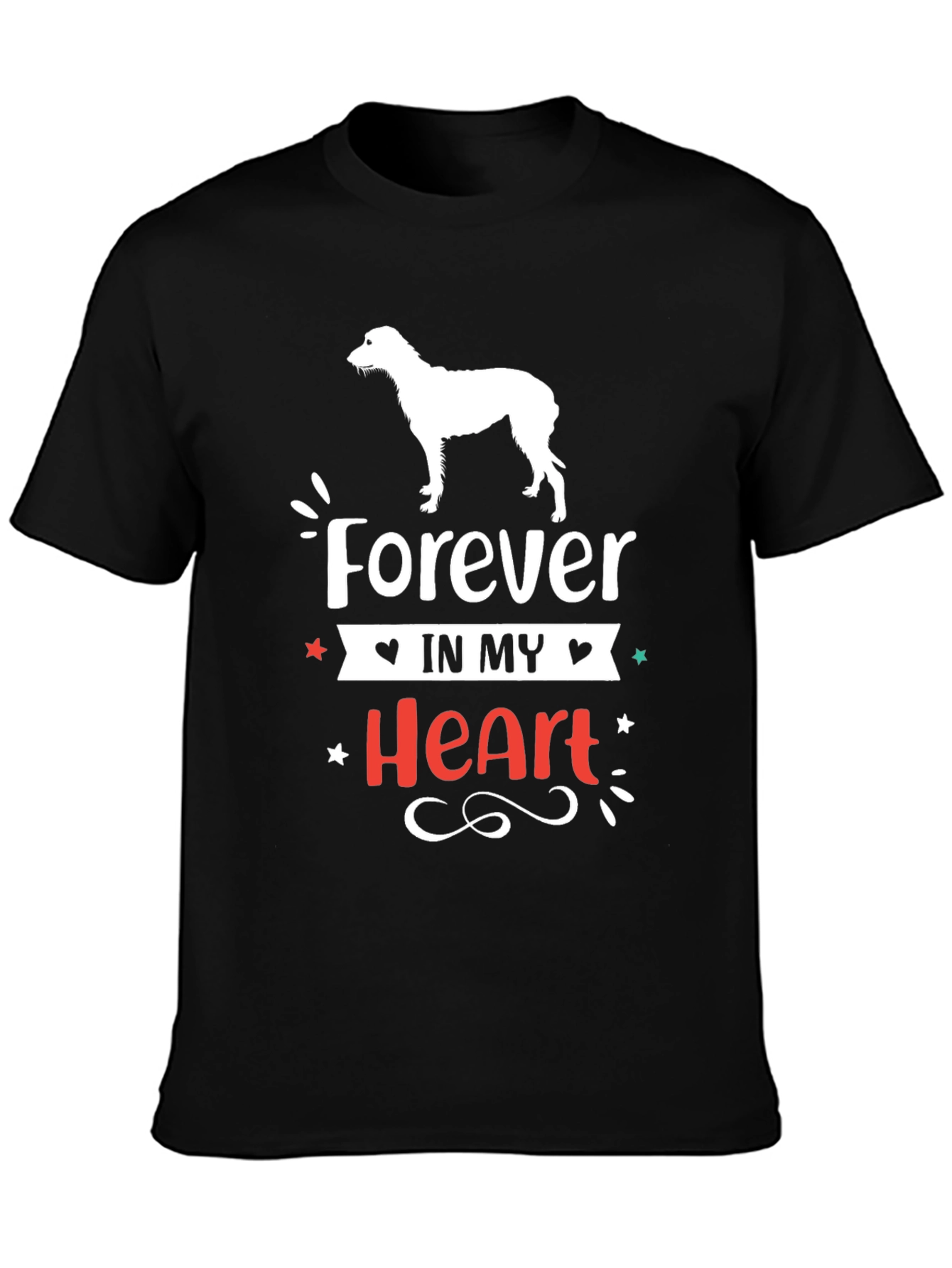 Forever in My Heart Dog Graphic Tee