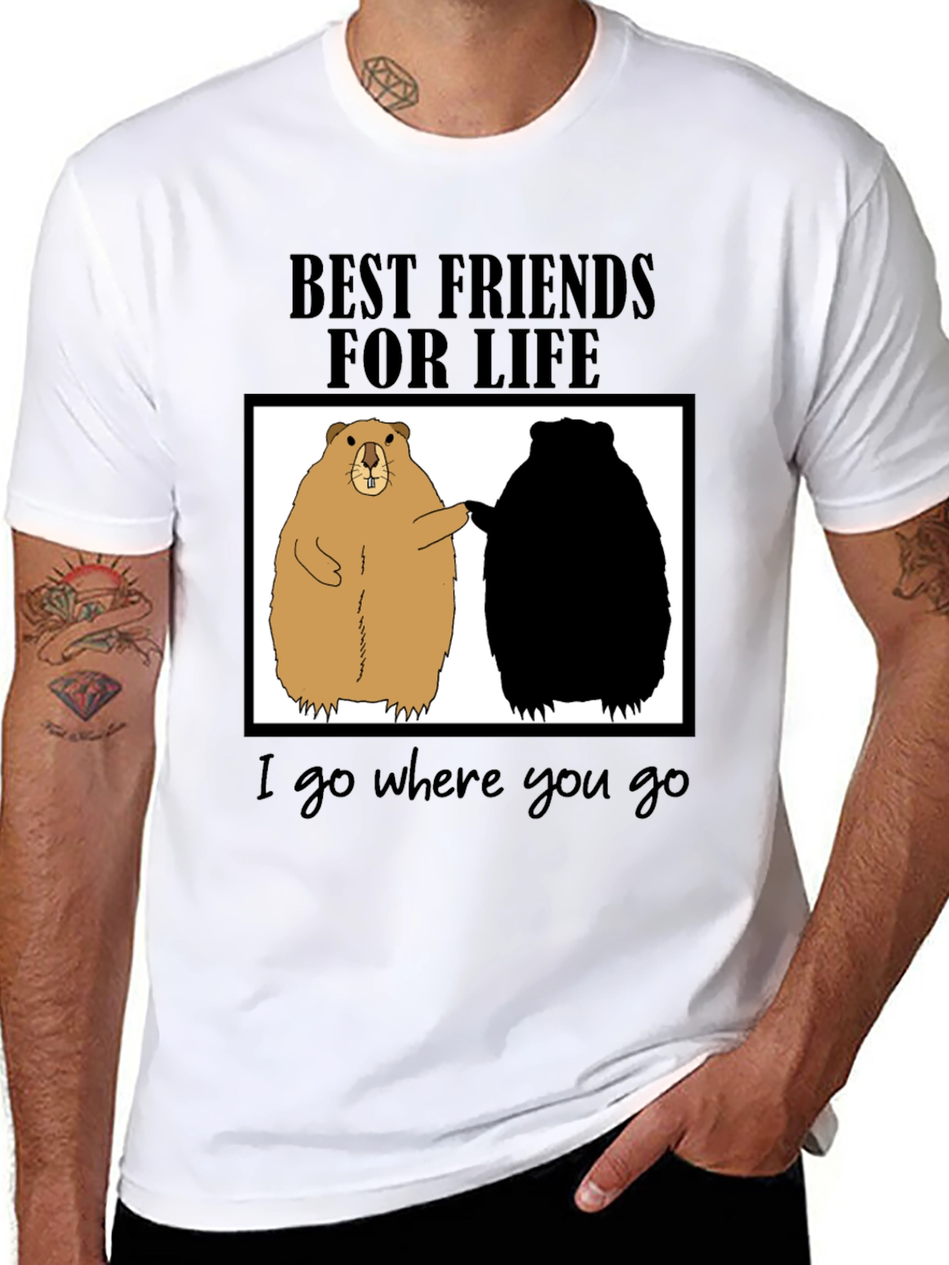 Best Friends for Life Graphic T-Shirt