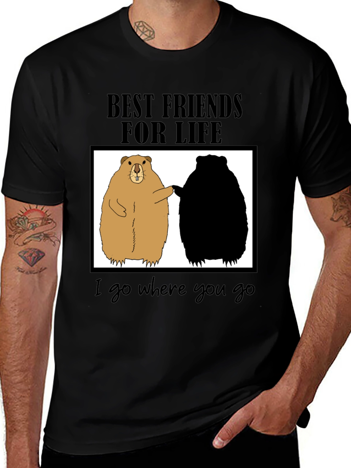 Best Friends for Life Graphic T-Shirt