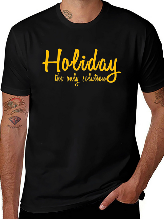 Holiday T-Shirt - The Only Solution Tee