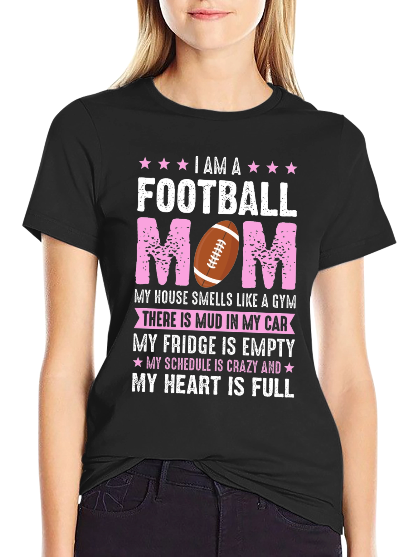 Football Mom Graphic Tee