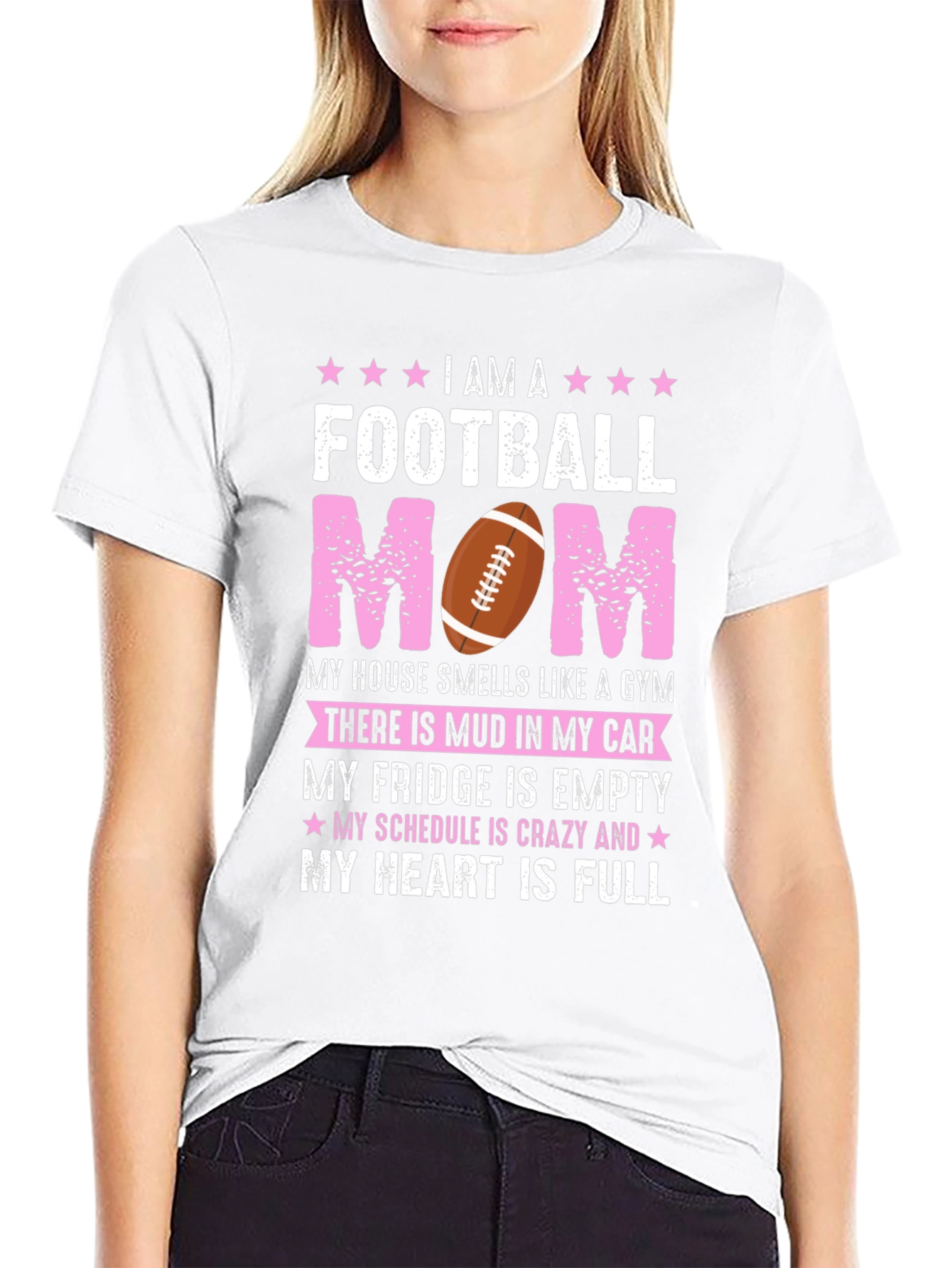 Football Mom Graphic Tee