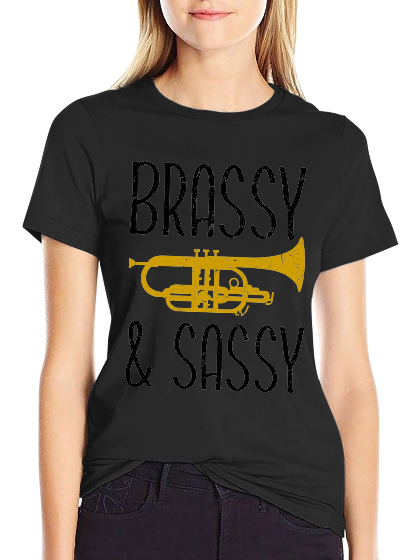 Brassy & Sassy Trumpet Graphic Tee