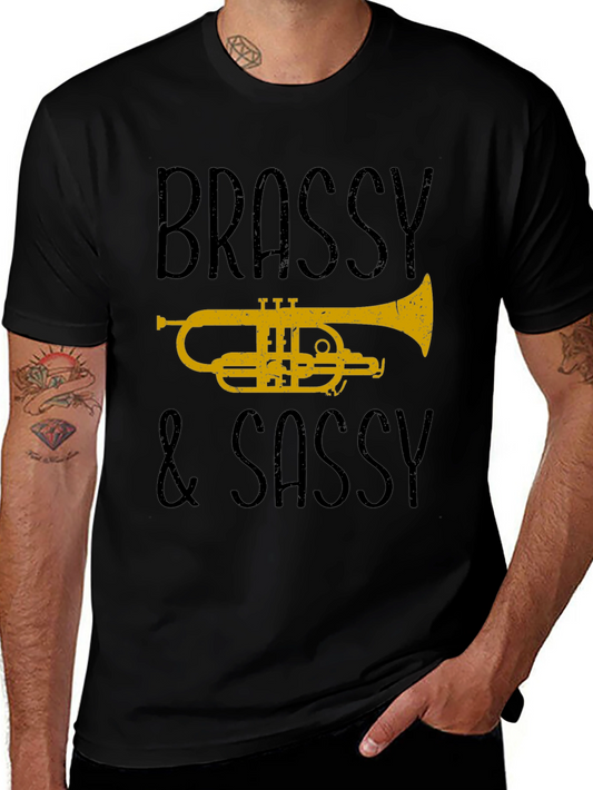 Brassy & Sassy Trumpet Graphic Tee