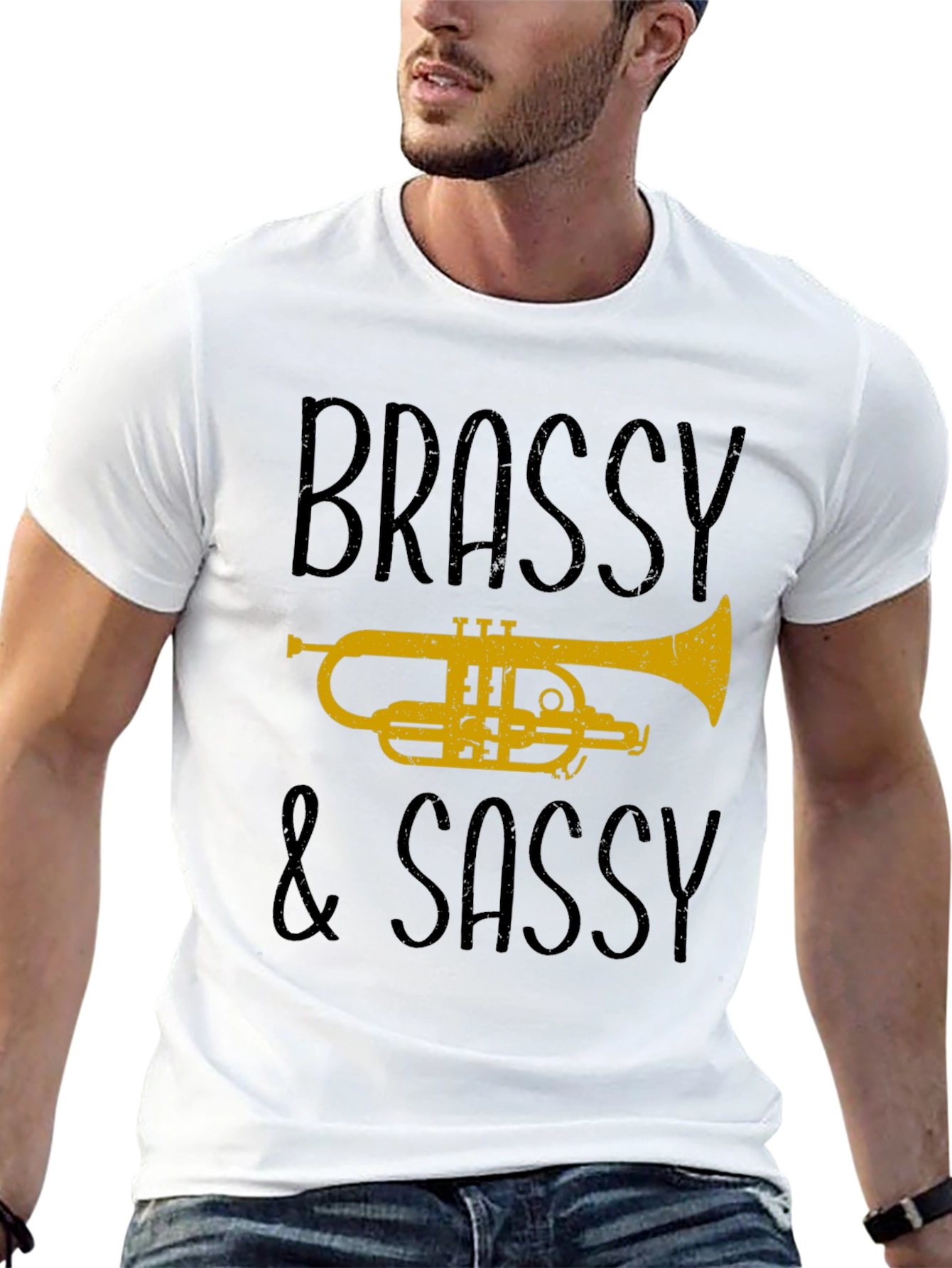 Brassy & Sassy Trumpet Graphic Tee