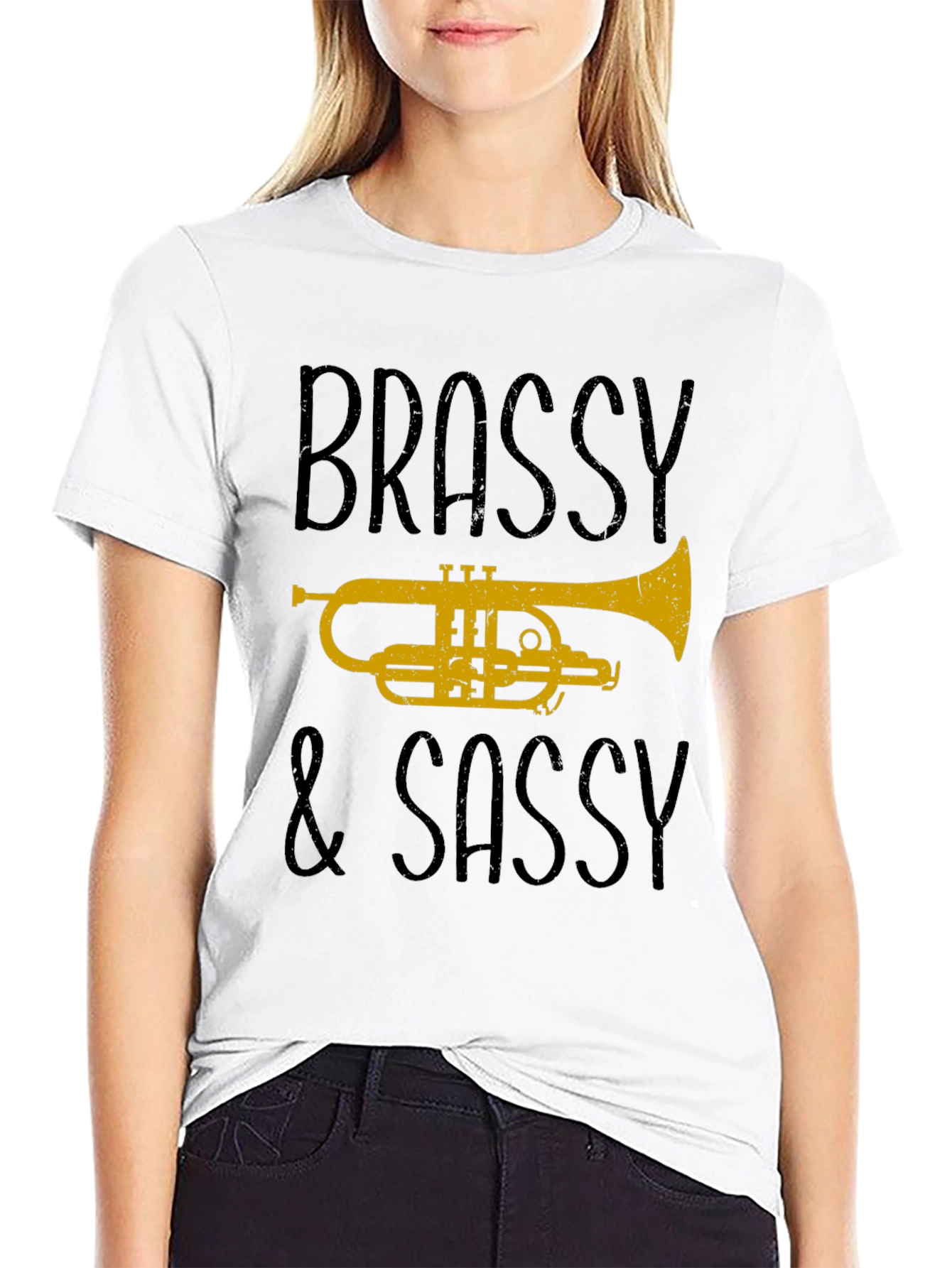 Brassy & Sassy Trumpet Graphic Tee