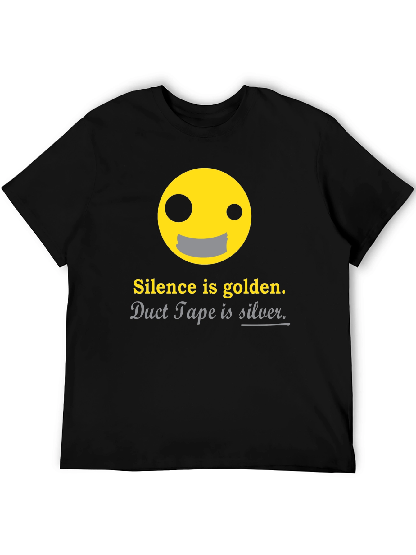 Silence is Golden Humor T-Shirt