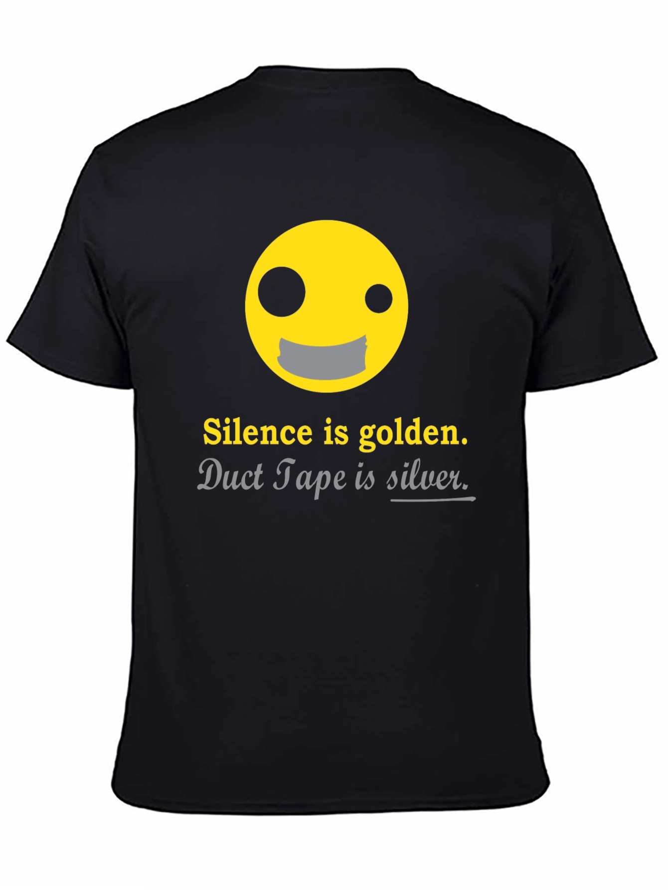 Silence is Golden Humor T-Shirt