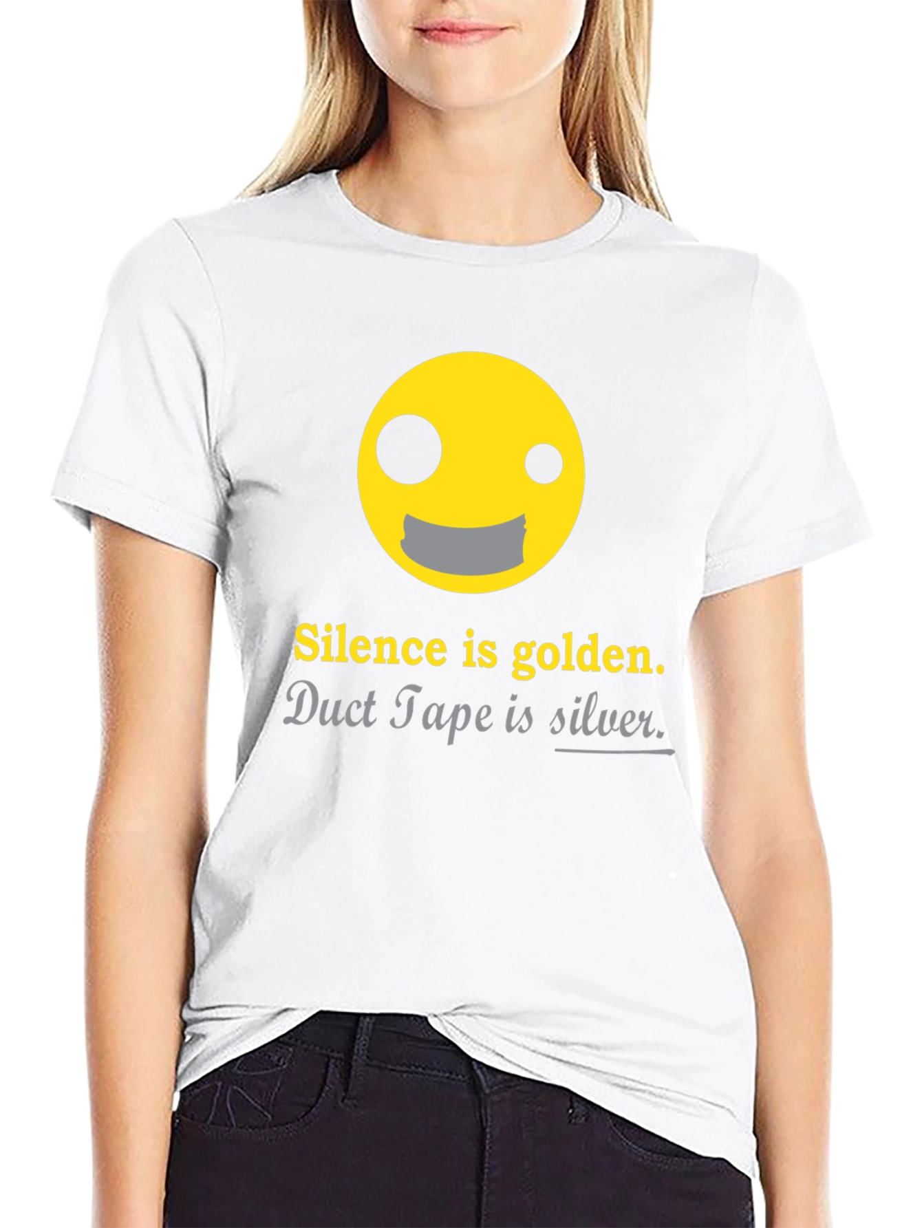 Silence is Golden Humor T-Shirt