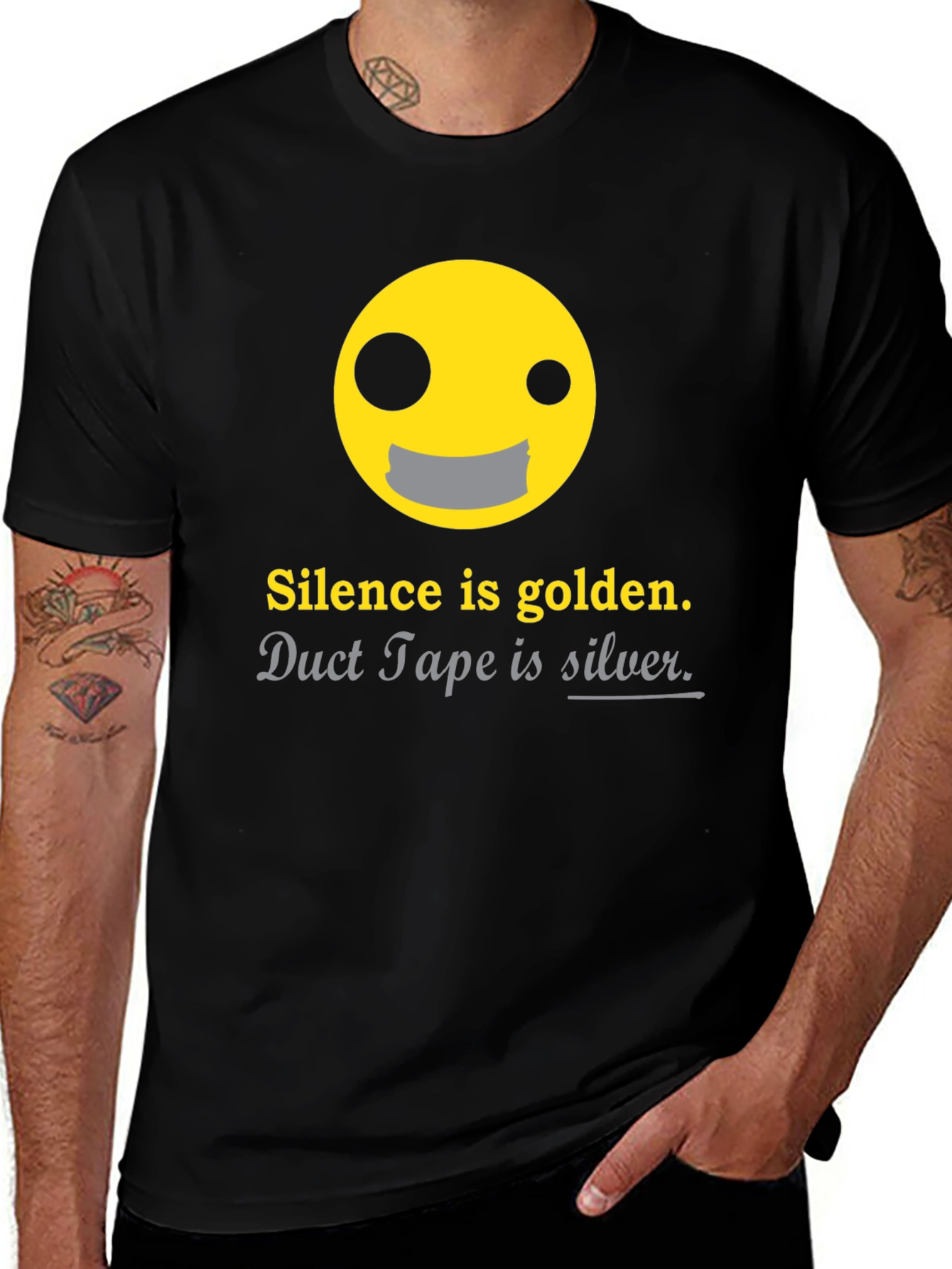 Silence is Golden Humor T-Shirt