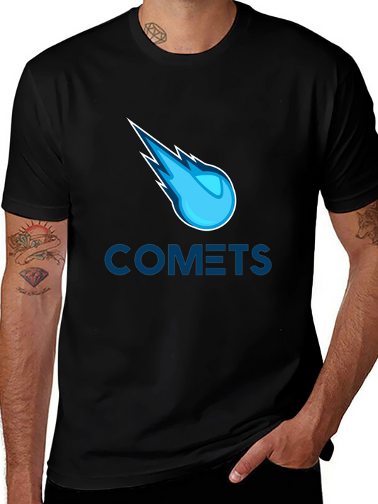 Comets Graphic T-Shirt - Casual Style