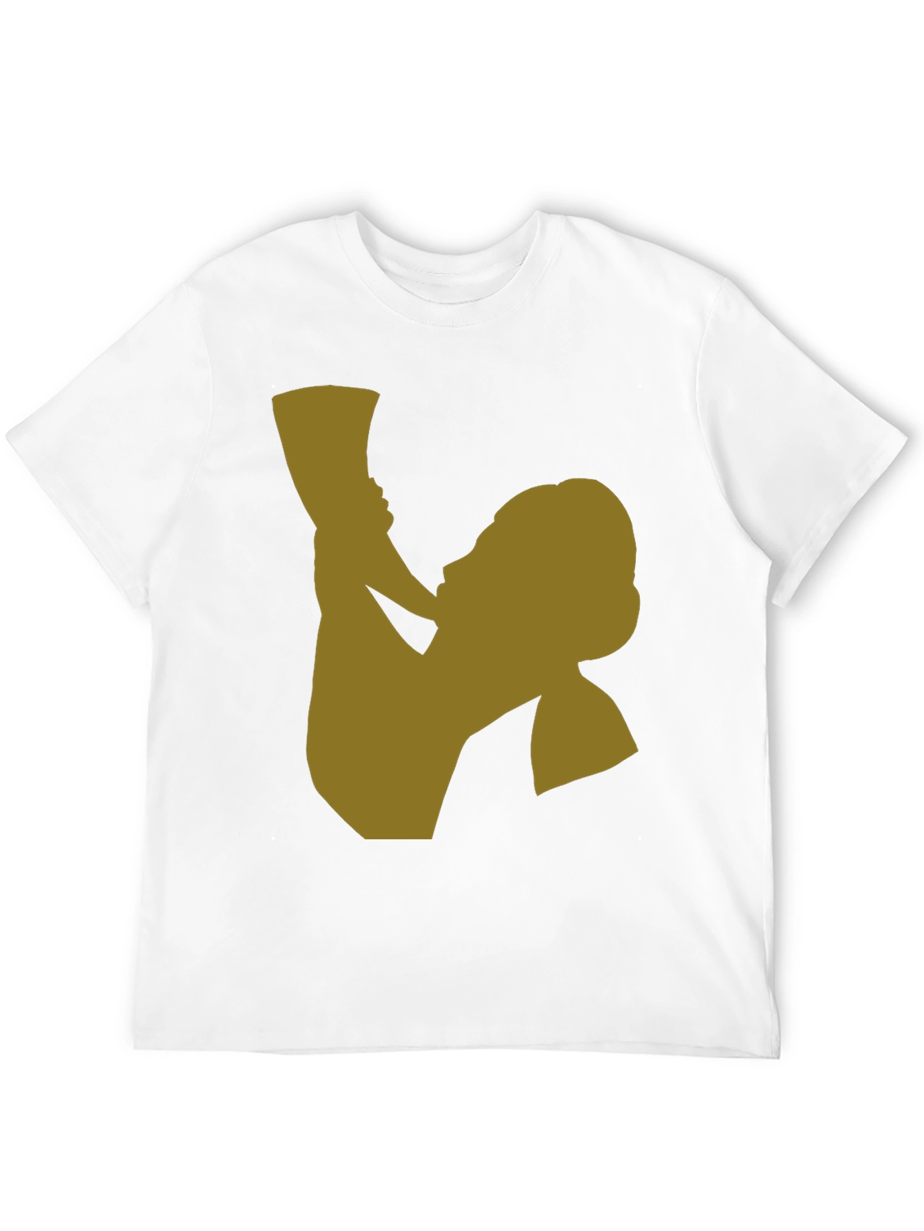Silhouette Graphic Tee - Black Cotton Blend