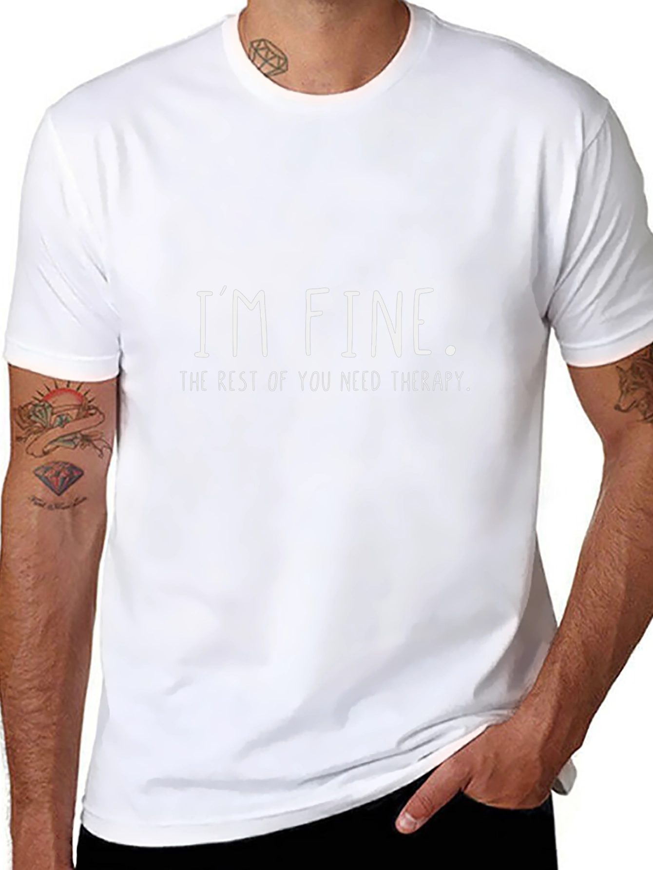 Im Fine Therapy T-Shirt