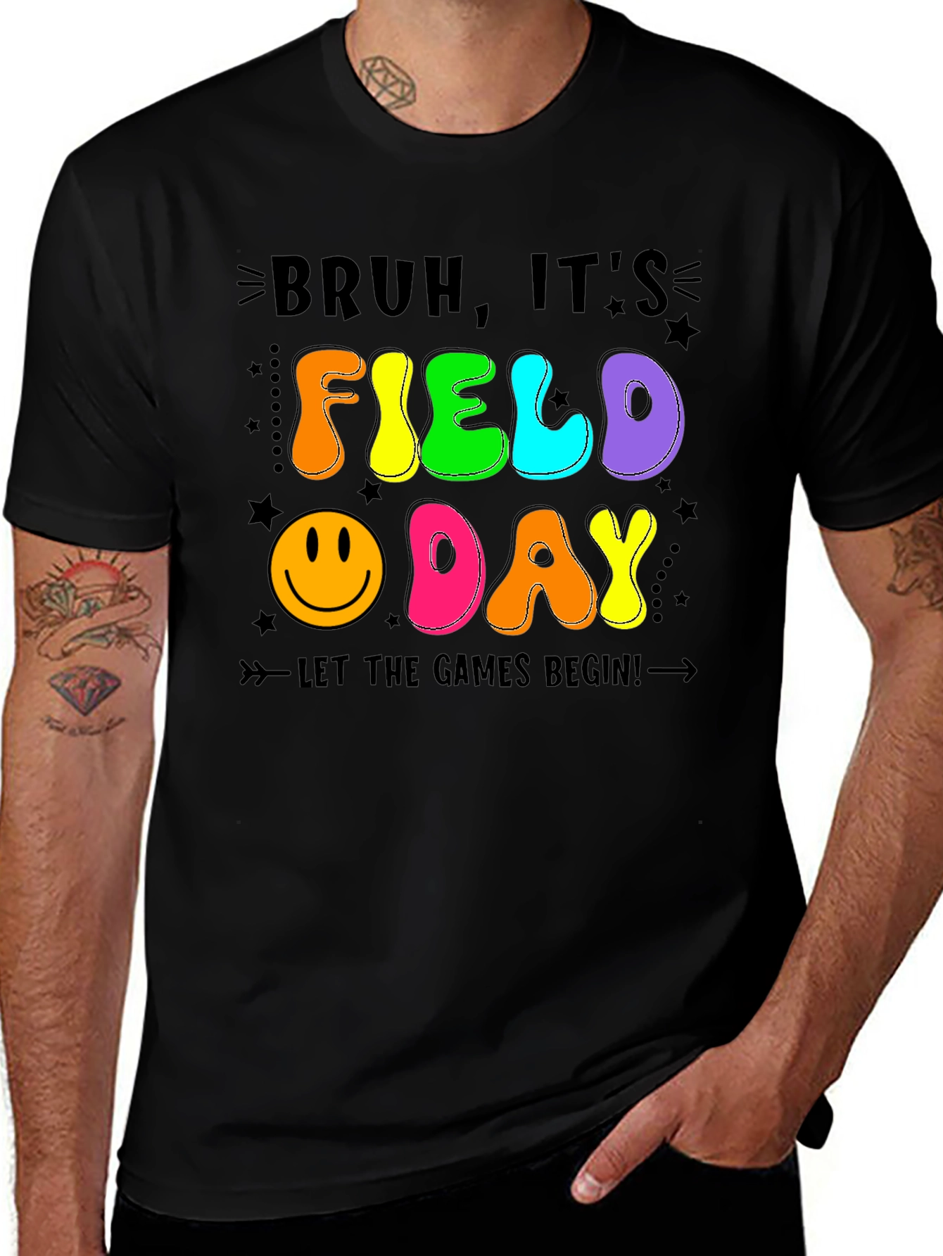 Bruh Its Field Day T-Shirt - Fun Games Begin!