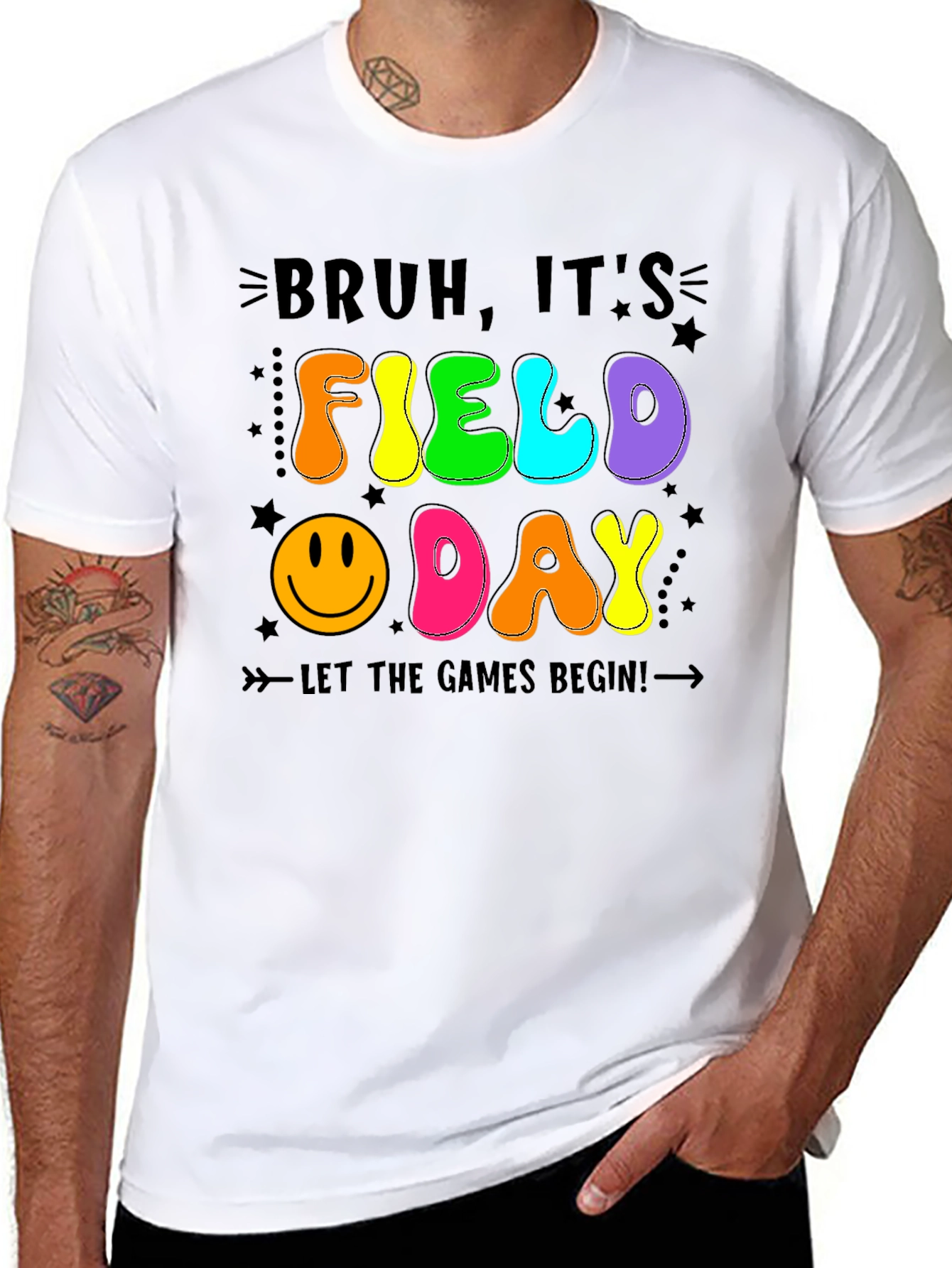 Bruh Its Field Day T-Shirt - Fun Games Begin!