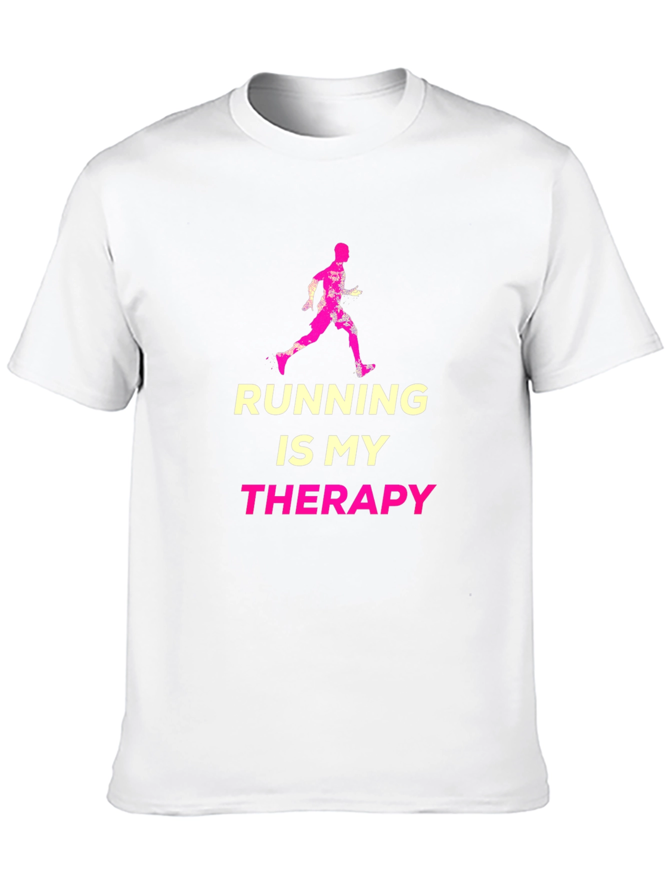 Running Is My Therapy Graphic Tee