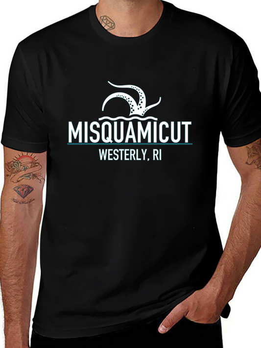 Misquamicut Rhode Island Graphic T-Shirt