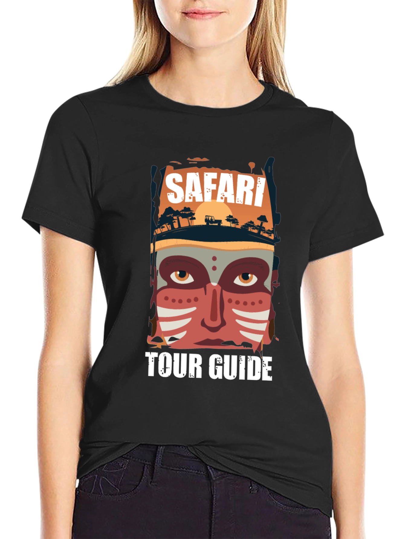 Safari Tour Guide Graphic Tee