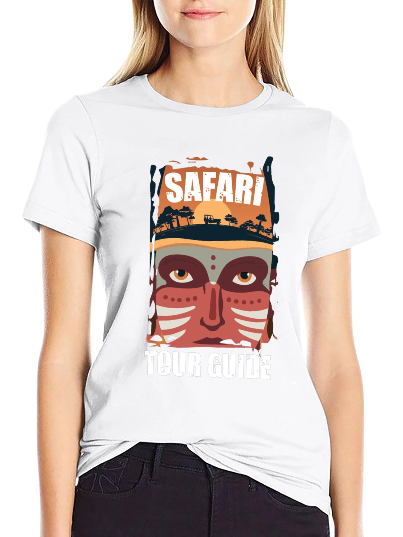 Safari Tour Guide Graphic Tee