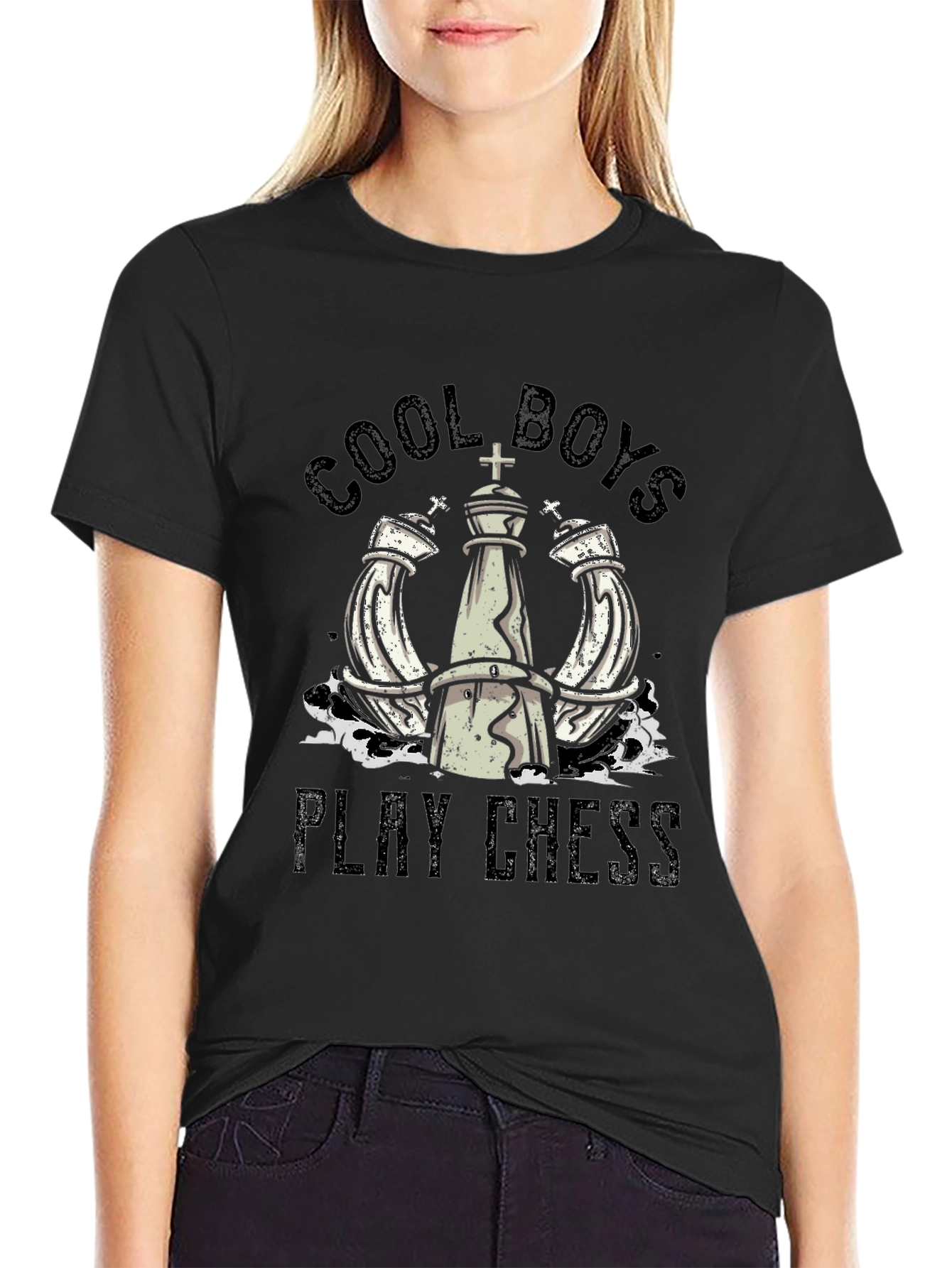 Cool Boys Play Chess T-Shirt
