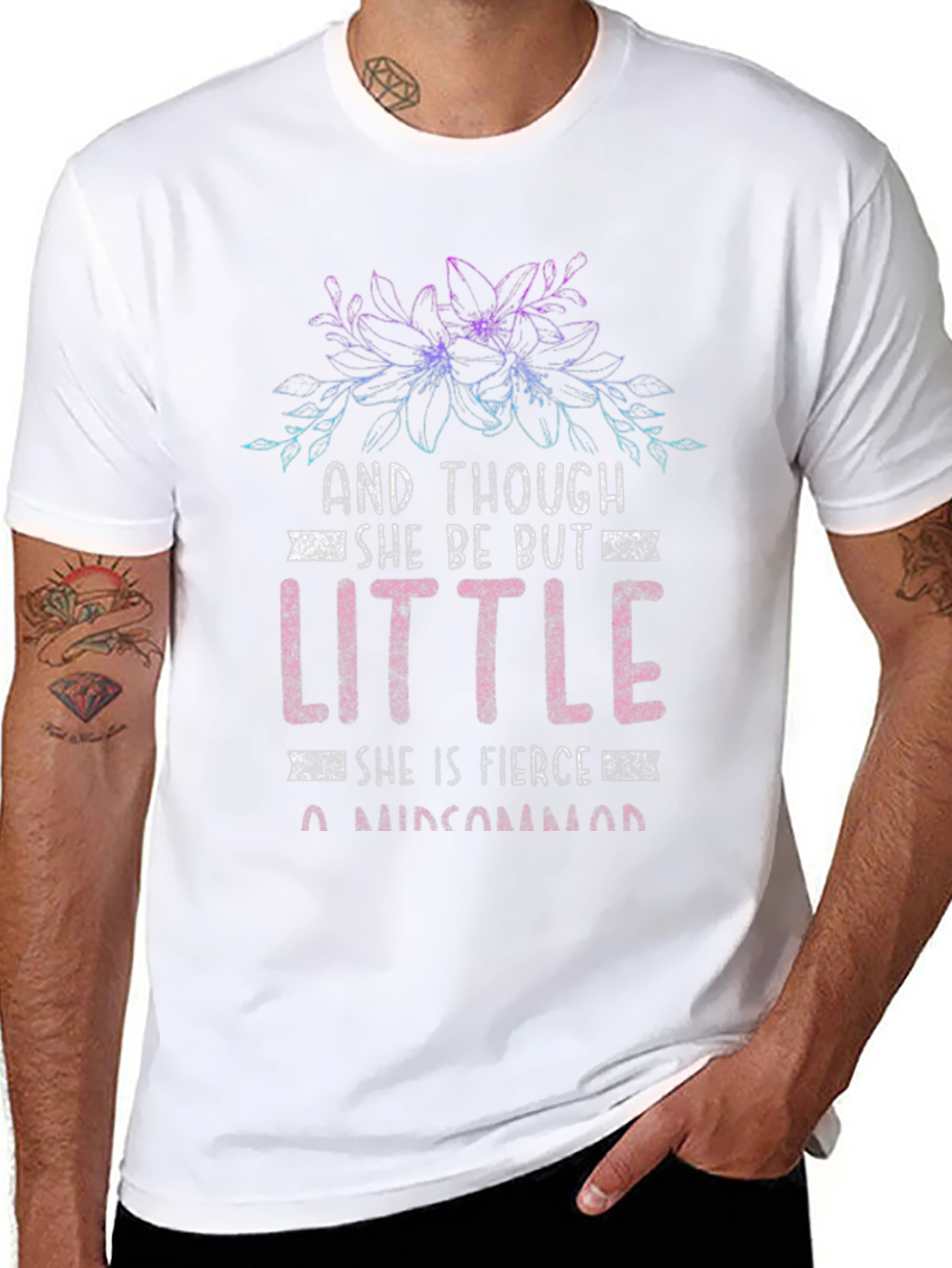 She Be Little Tee - Fierce Graphic T-Shirt