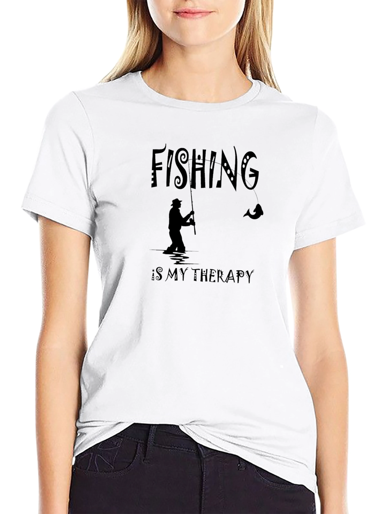 Fishing is My Therapy T-Shirt