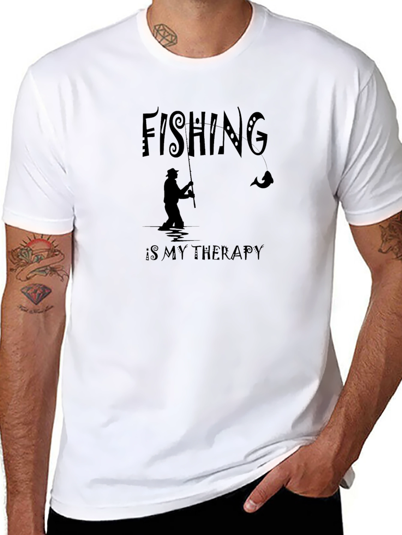 Fishing is My Therapy T-Shirt