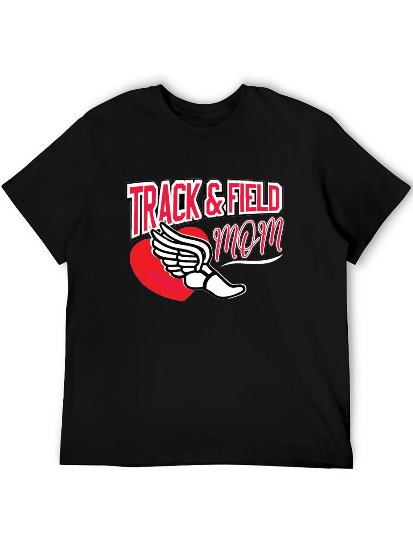 Track & Field Mom Graphic Tee