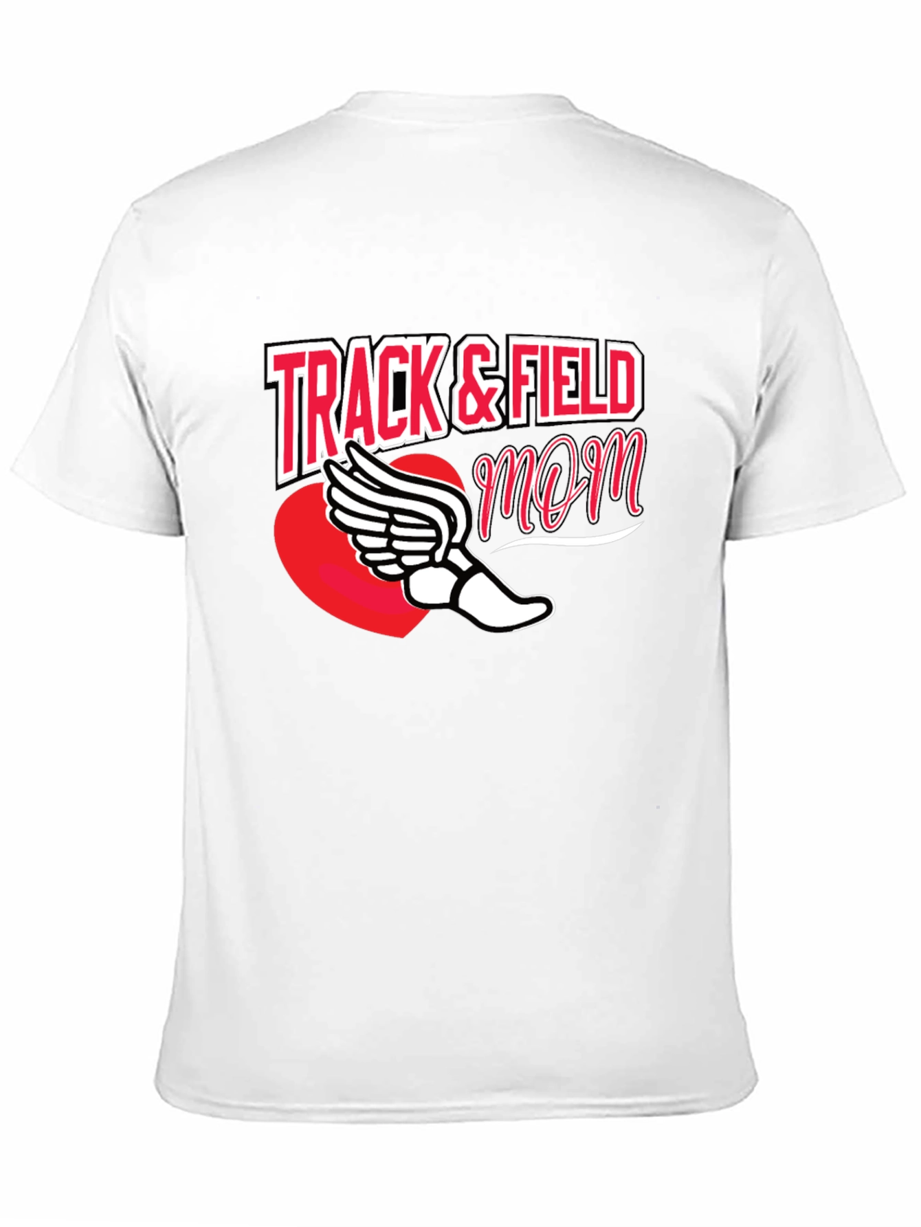 Track & Field Mom Graphic Tee