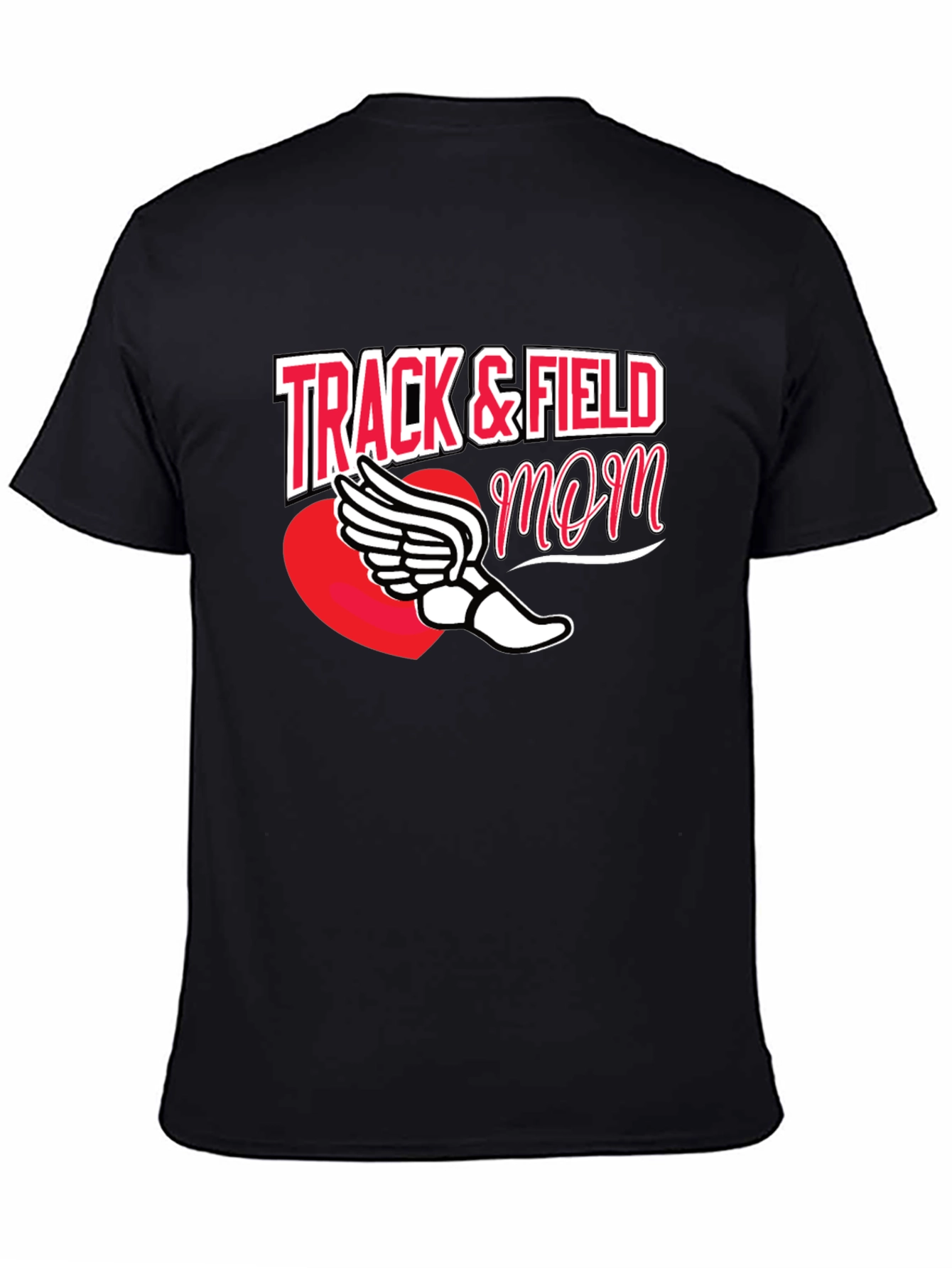 Track & Field Mom Graphic Tee