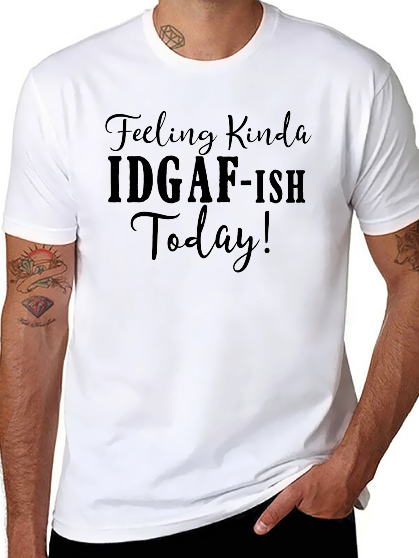 IDGAF-ISH Today Graphic Tee