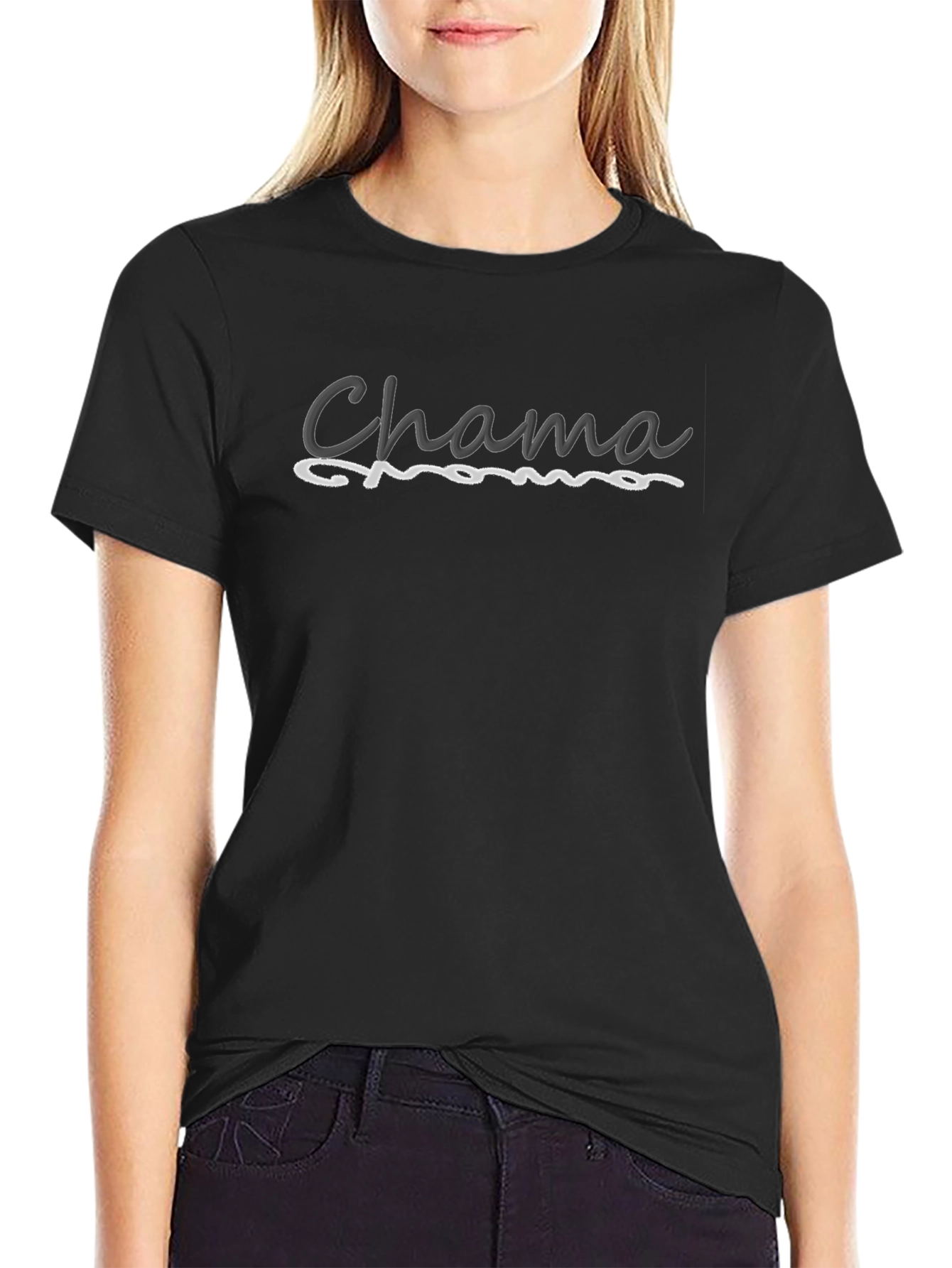 Chama Script Tee - Trendy & Comfortable