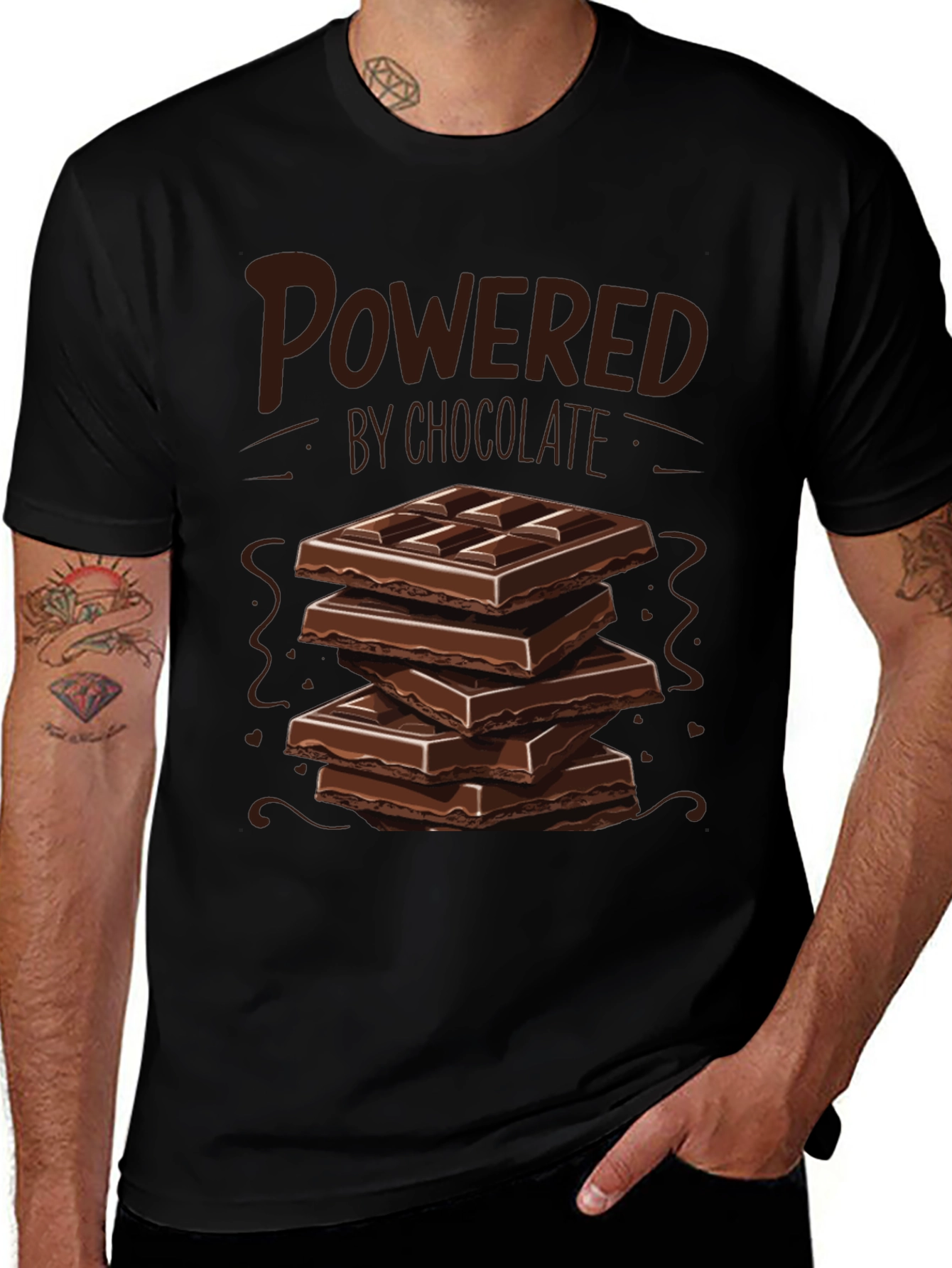 Powered by Chocolate T-Shirt