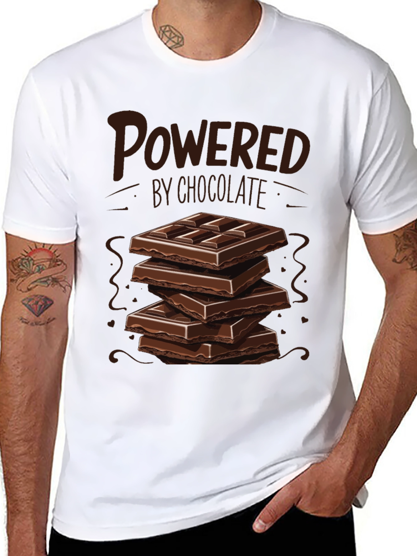 Powered by Chocolate T-Shirt