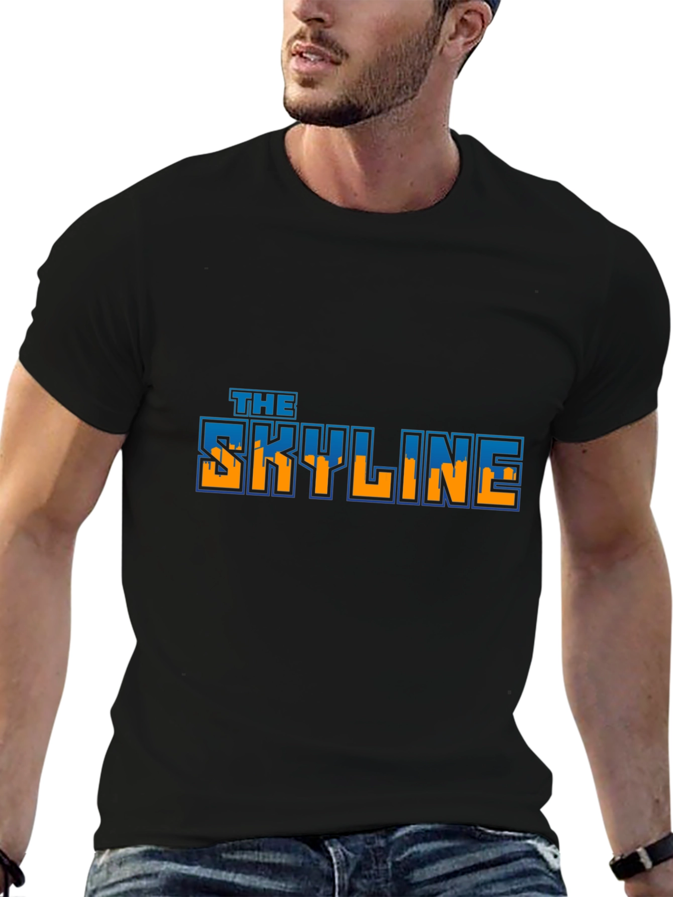 The Skyline Graphic Tee - Trendy Urban Style
