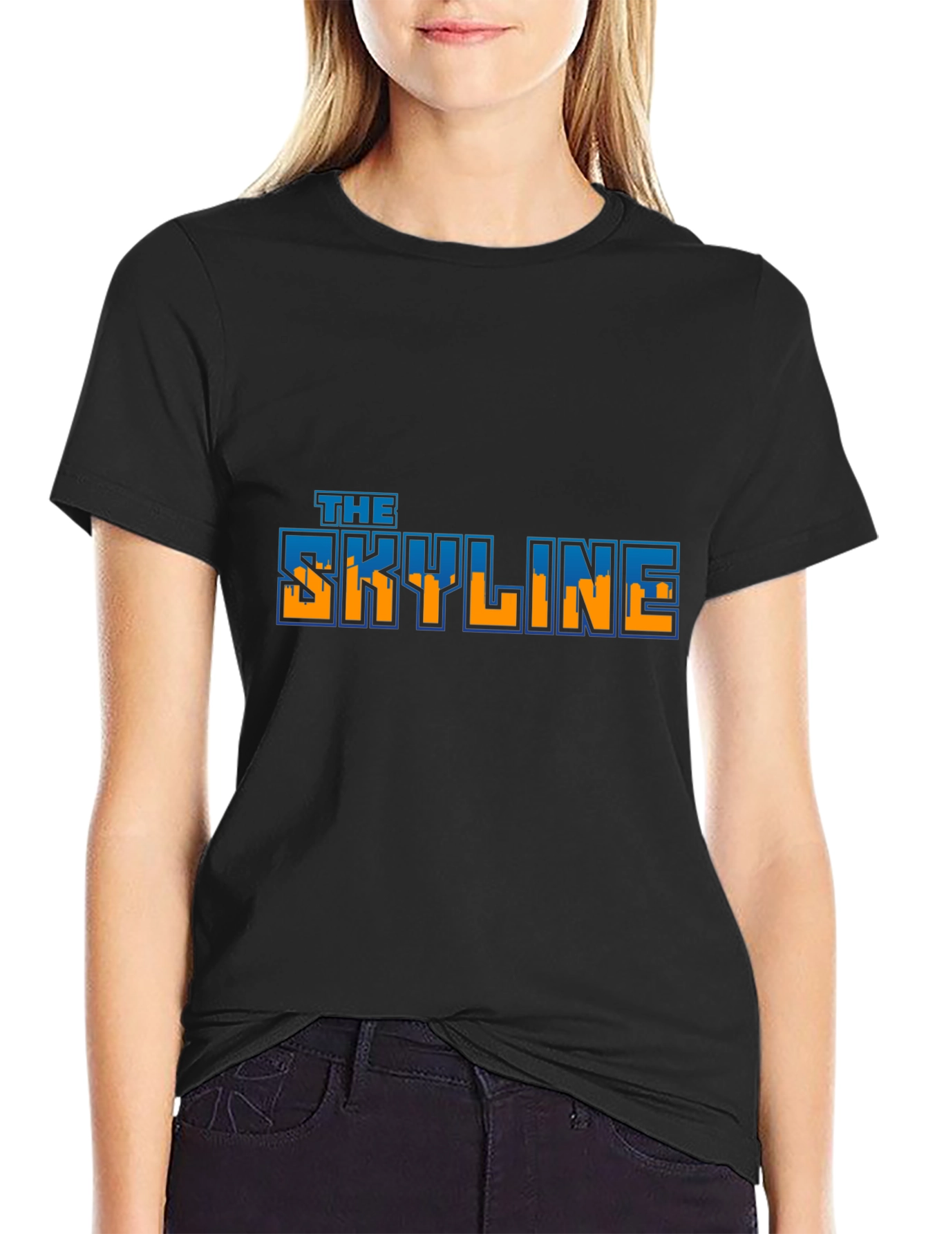 The Skyline Graphic Tee - Trendy Urban Style