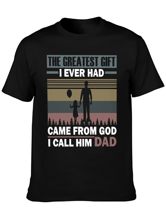 Greatest Gift Dad T-Shirt - Fathers Day Apparel