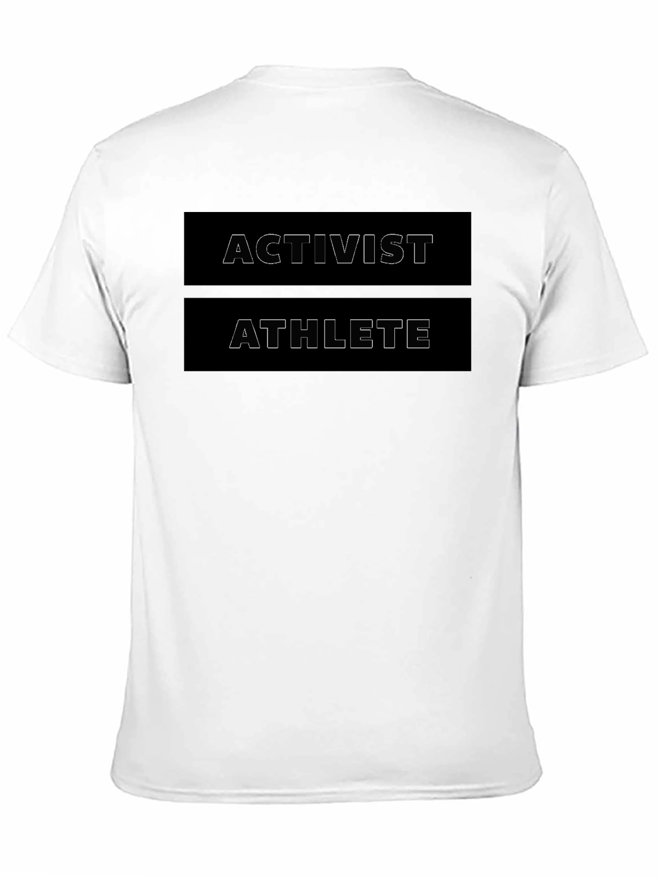 Activist Athlete Graphic Tee - Black