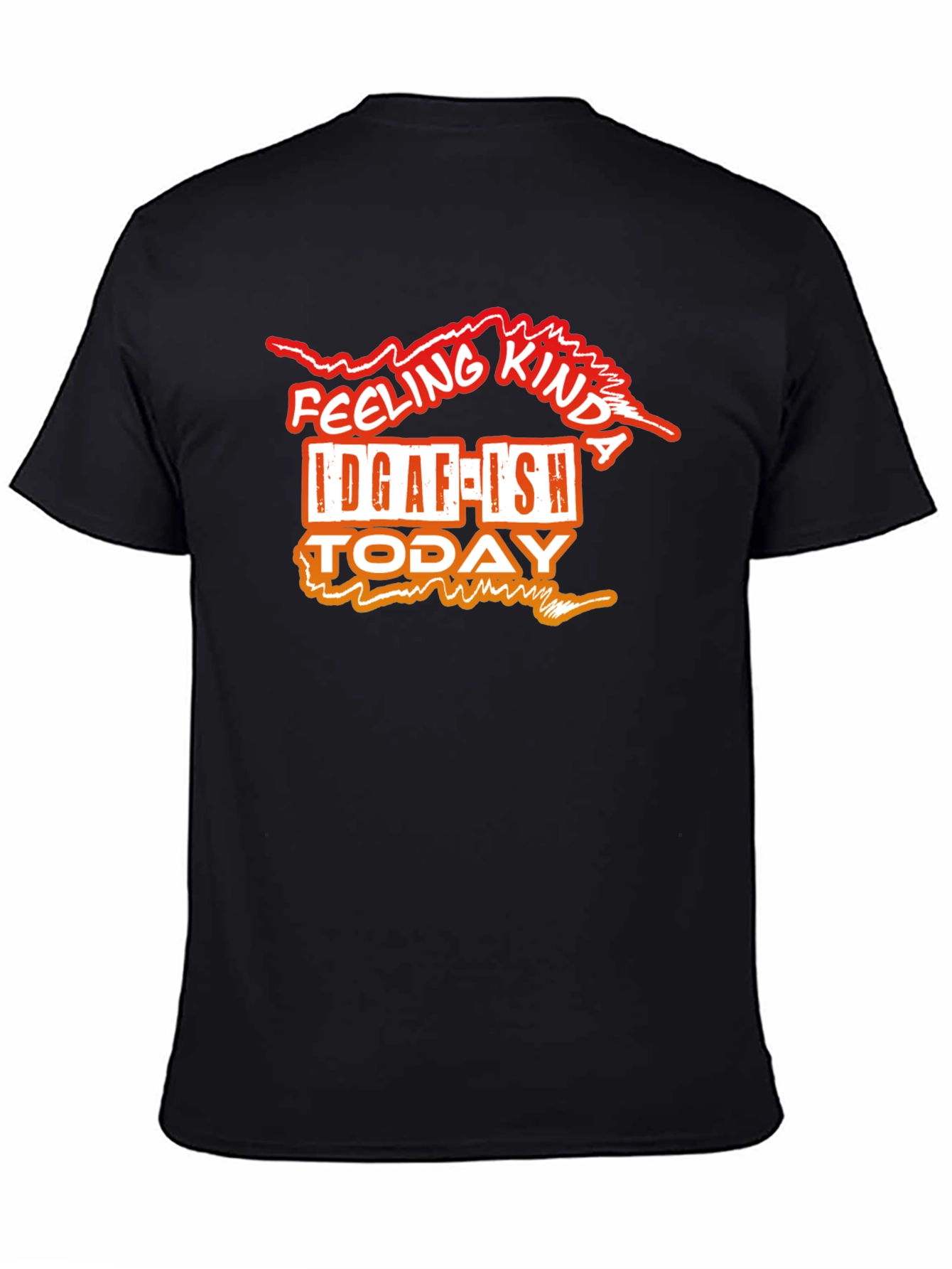 IDGAF-ISH Today Funny Graphic T-Shirt