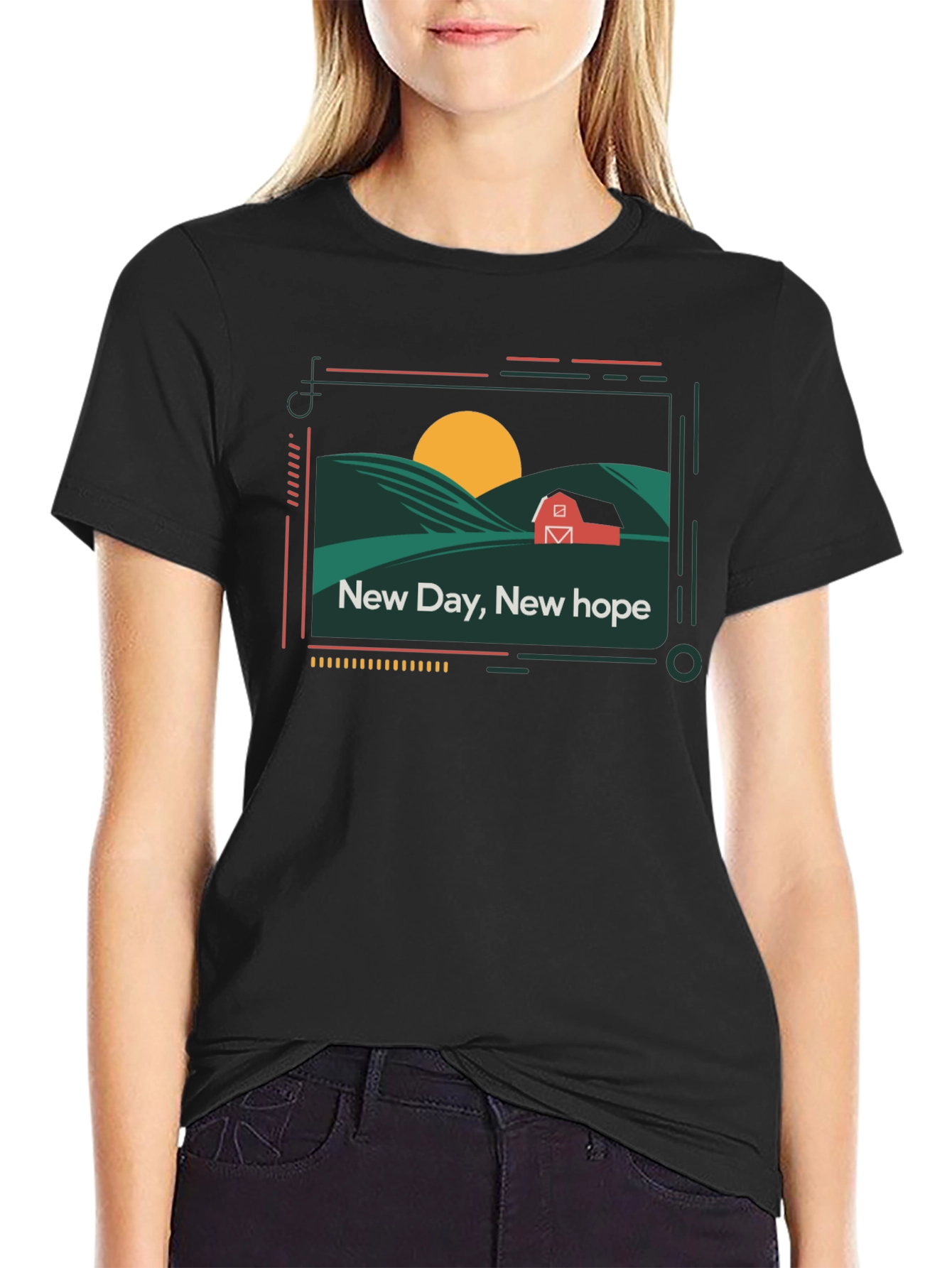 New Day New Hope Graphic T-Shirt