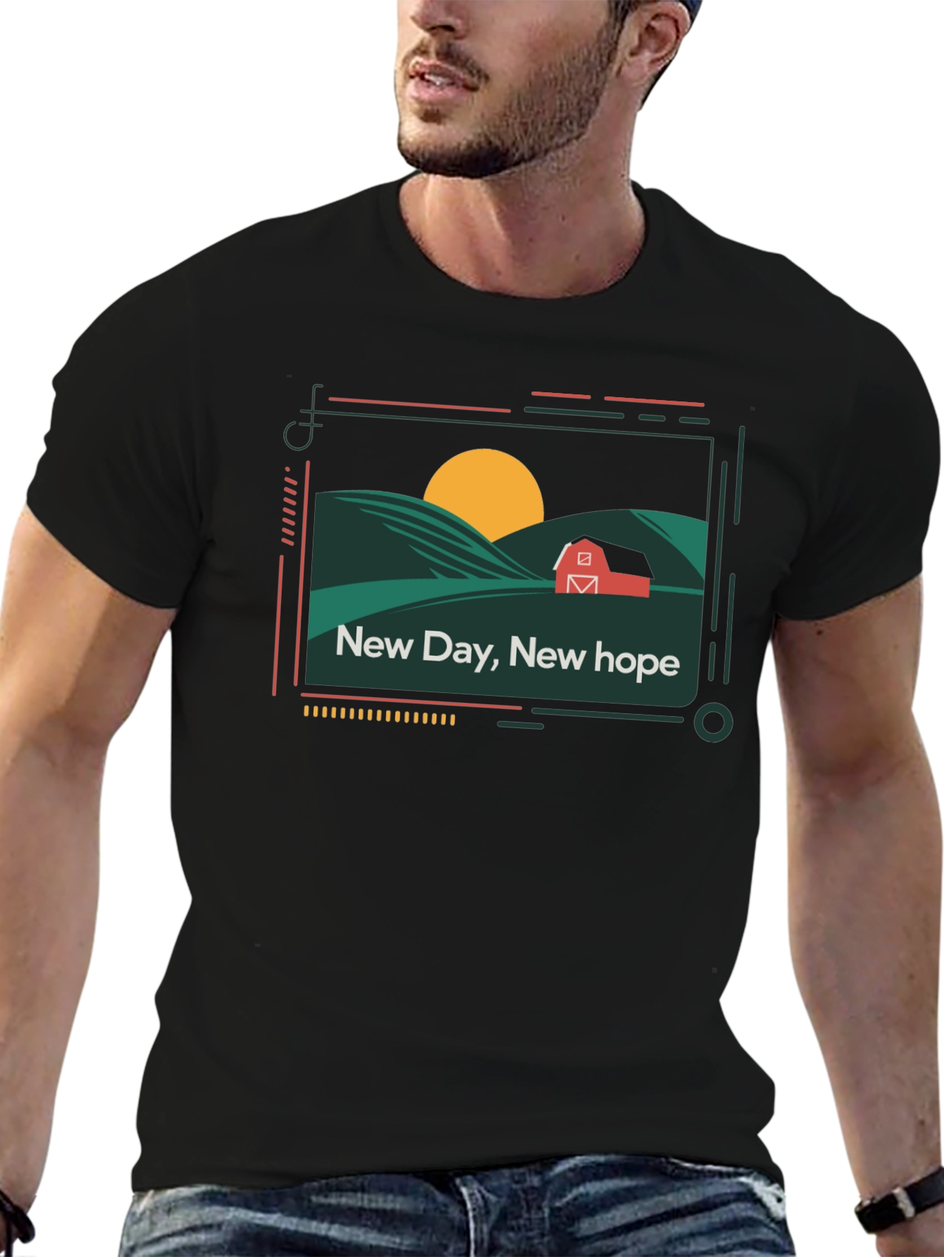 New Day New Hope Graphic T-Shirt